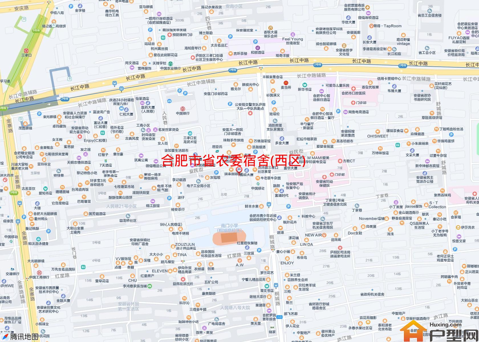 省农委宿舍(西区)小区 - 户型网