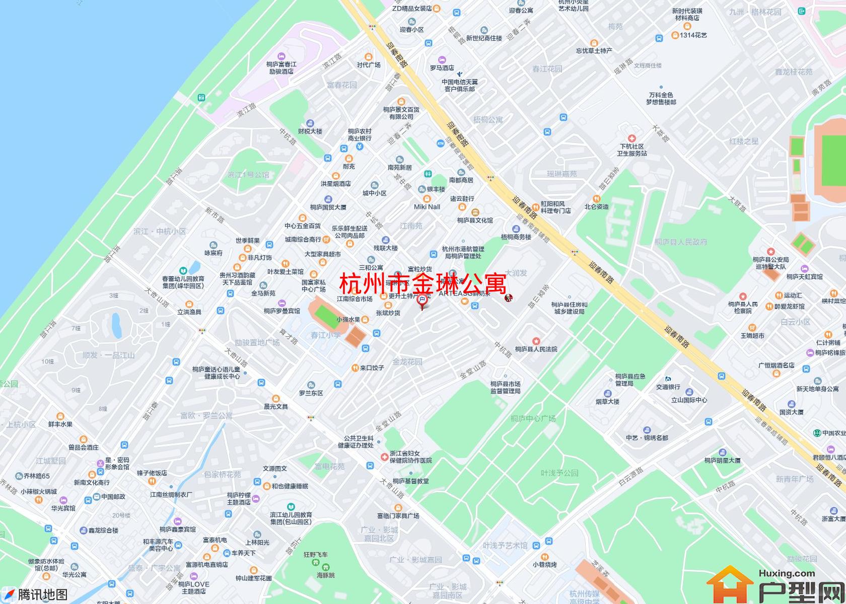 金琳公寓小区 - 户型网