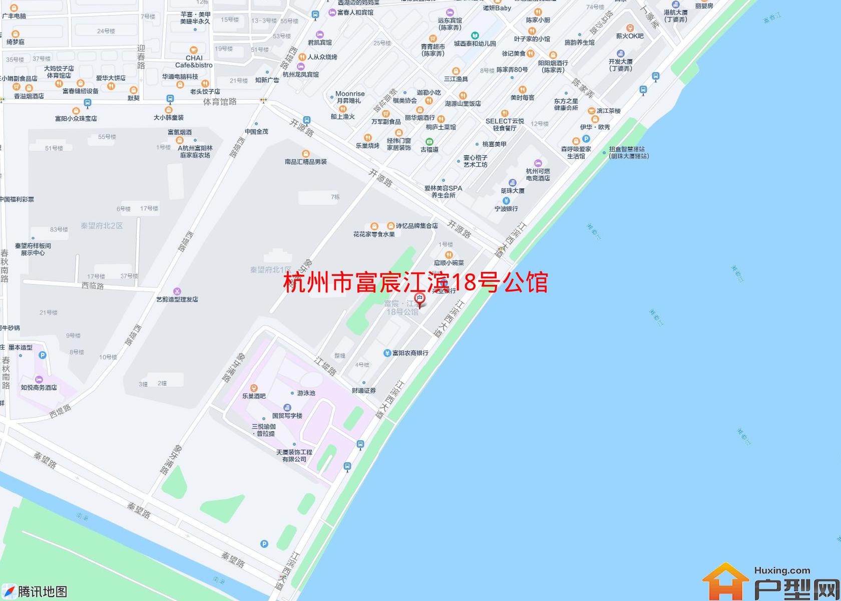 富宸江滨18号公馆小区 - 户型网