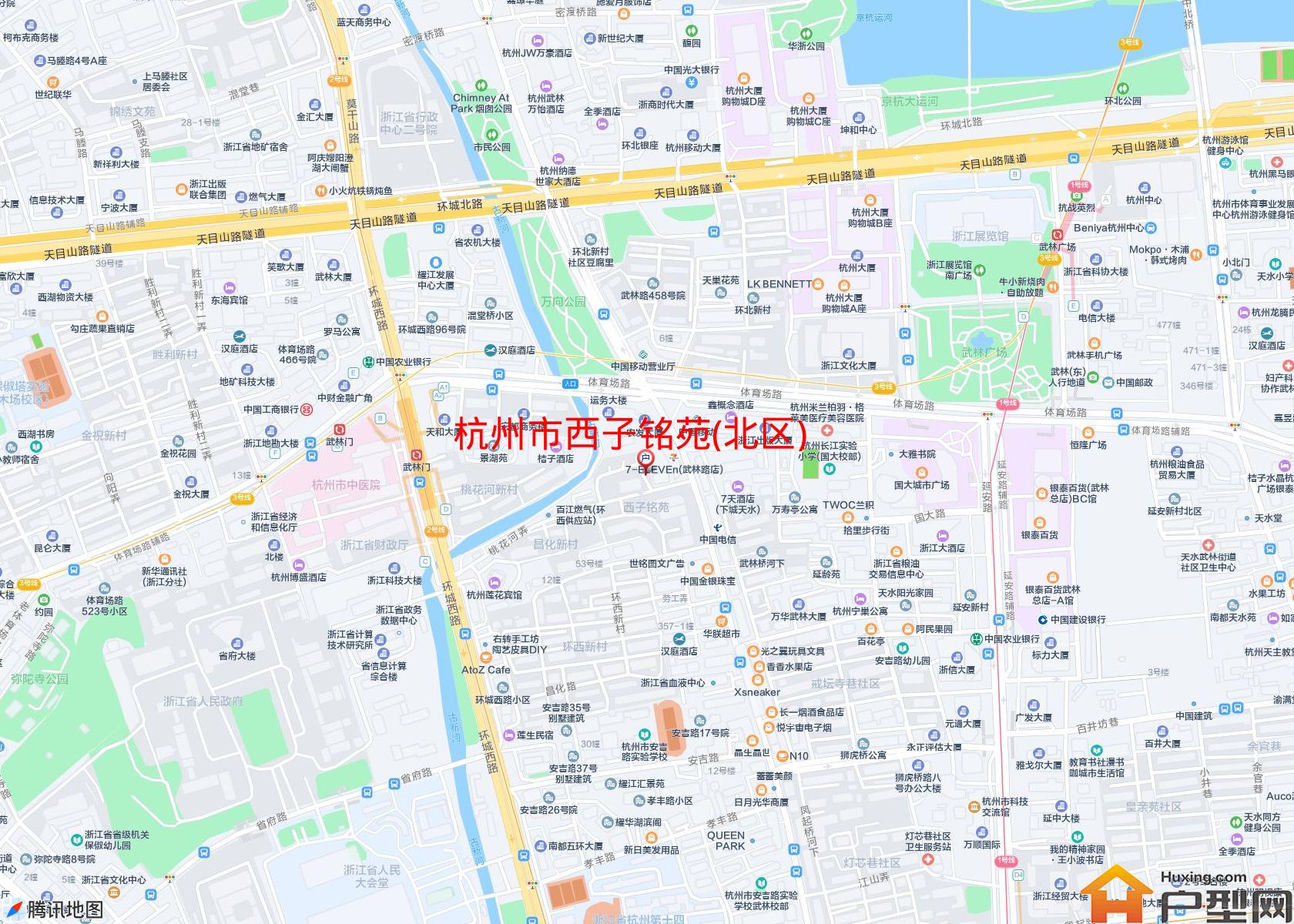 西子铭苑(北区)小区 - 户型网
