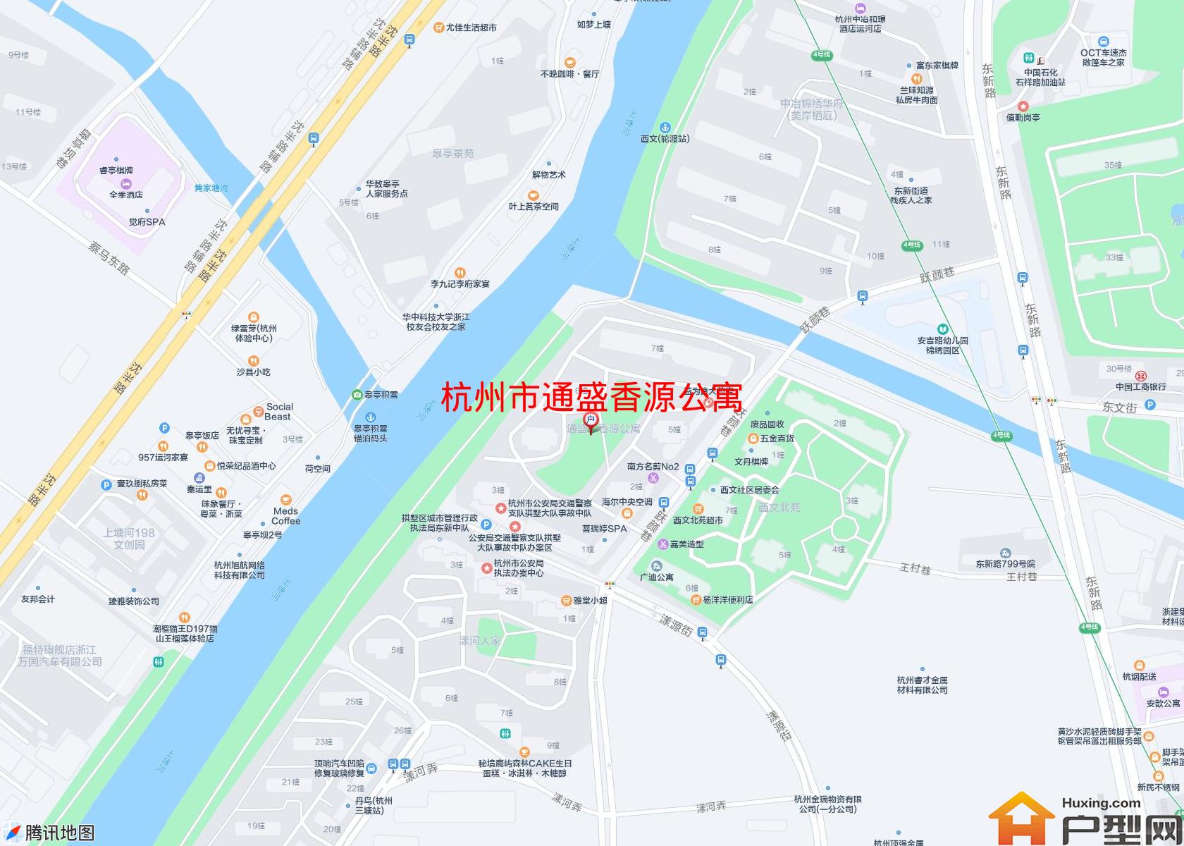 通盛香源公寓小区 - 户型网