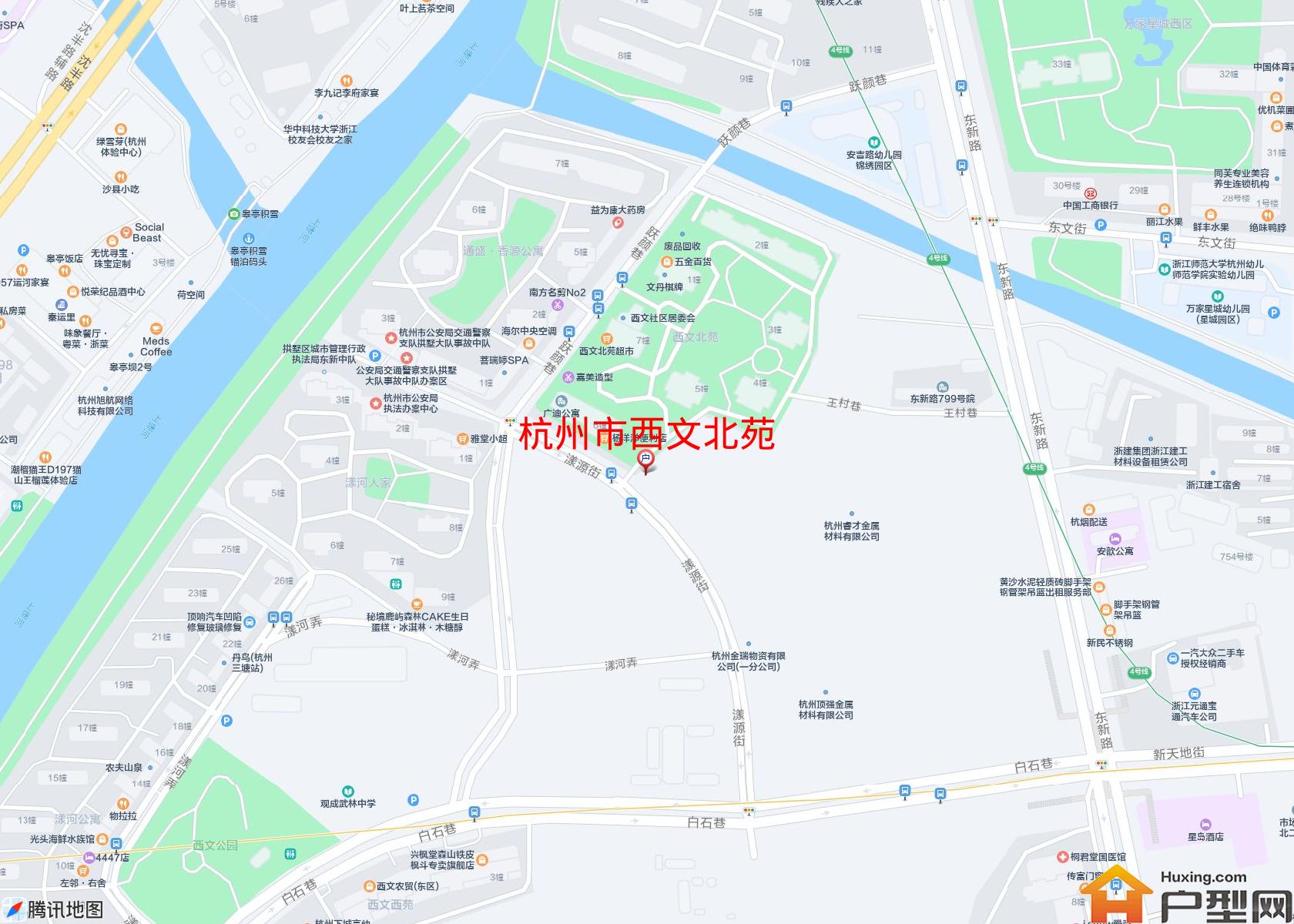 西文北苑小区 - 户型网