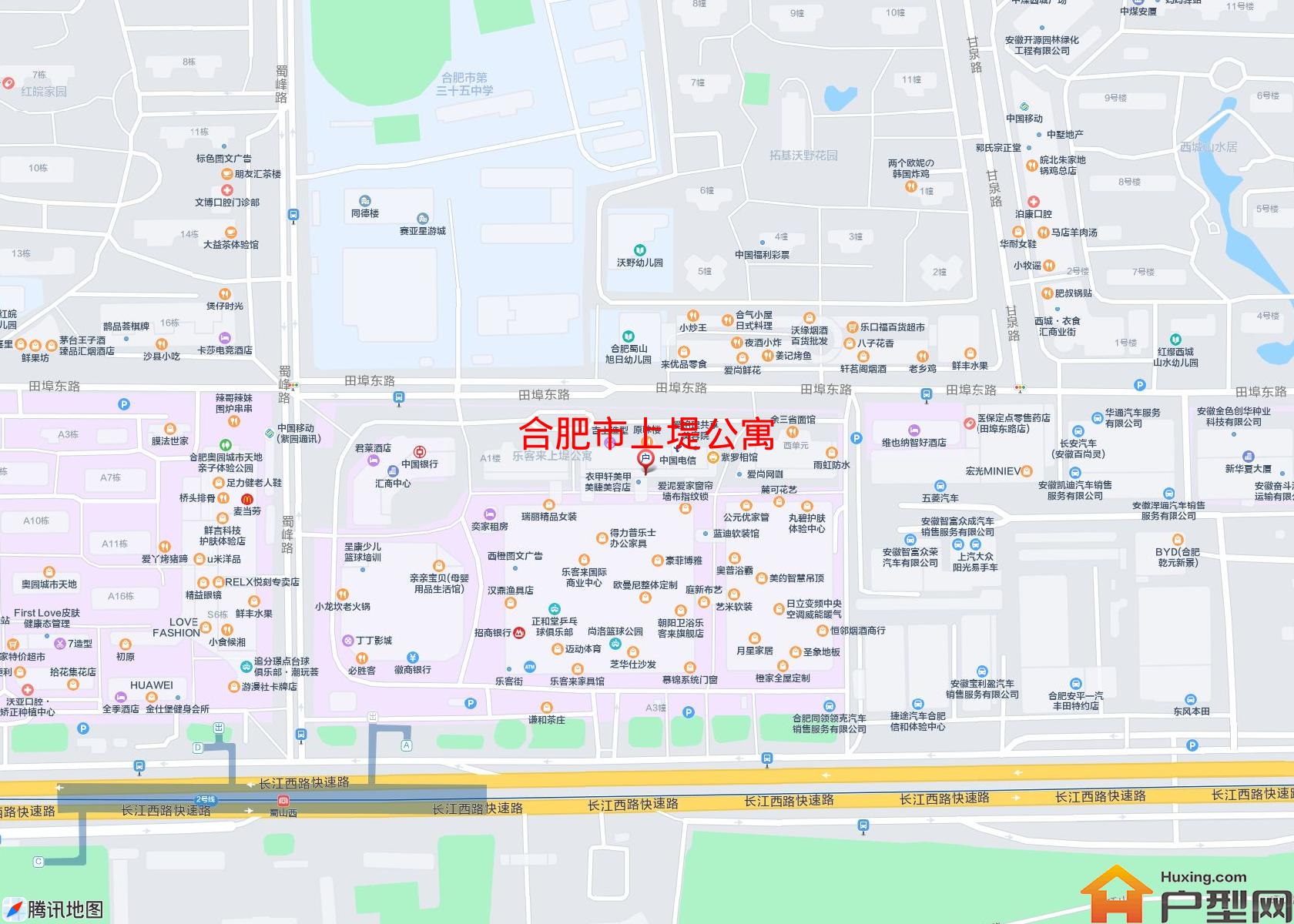 上堤公寓小区 - 户型网