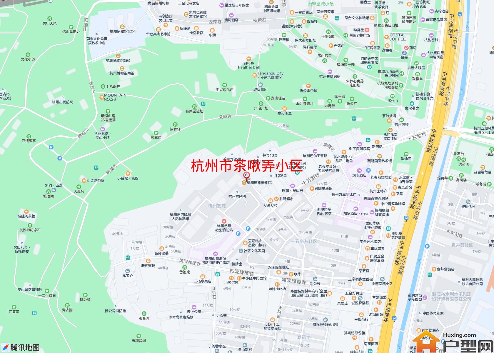 茶啾弄小区小区 - 户型网