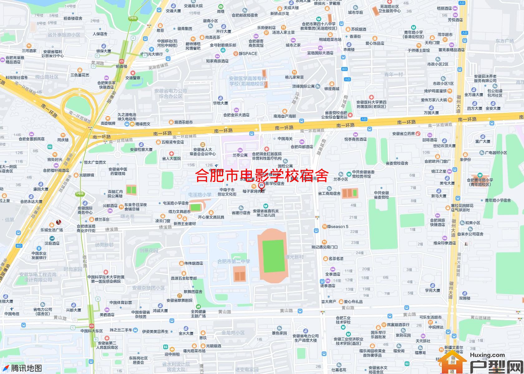 电影学校宿舍小区 - 户型网