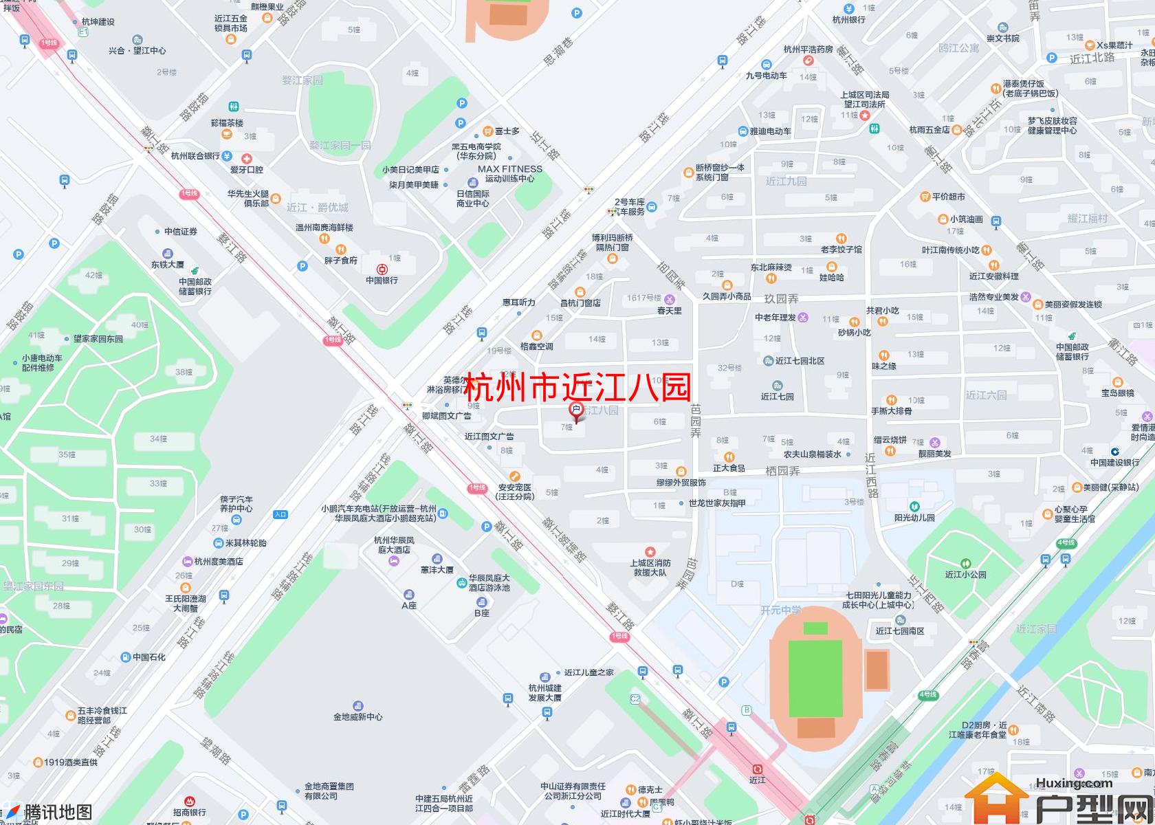 近江八园小区 - 户型网