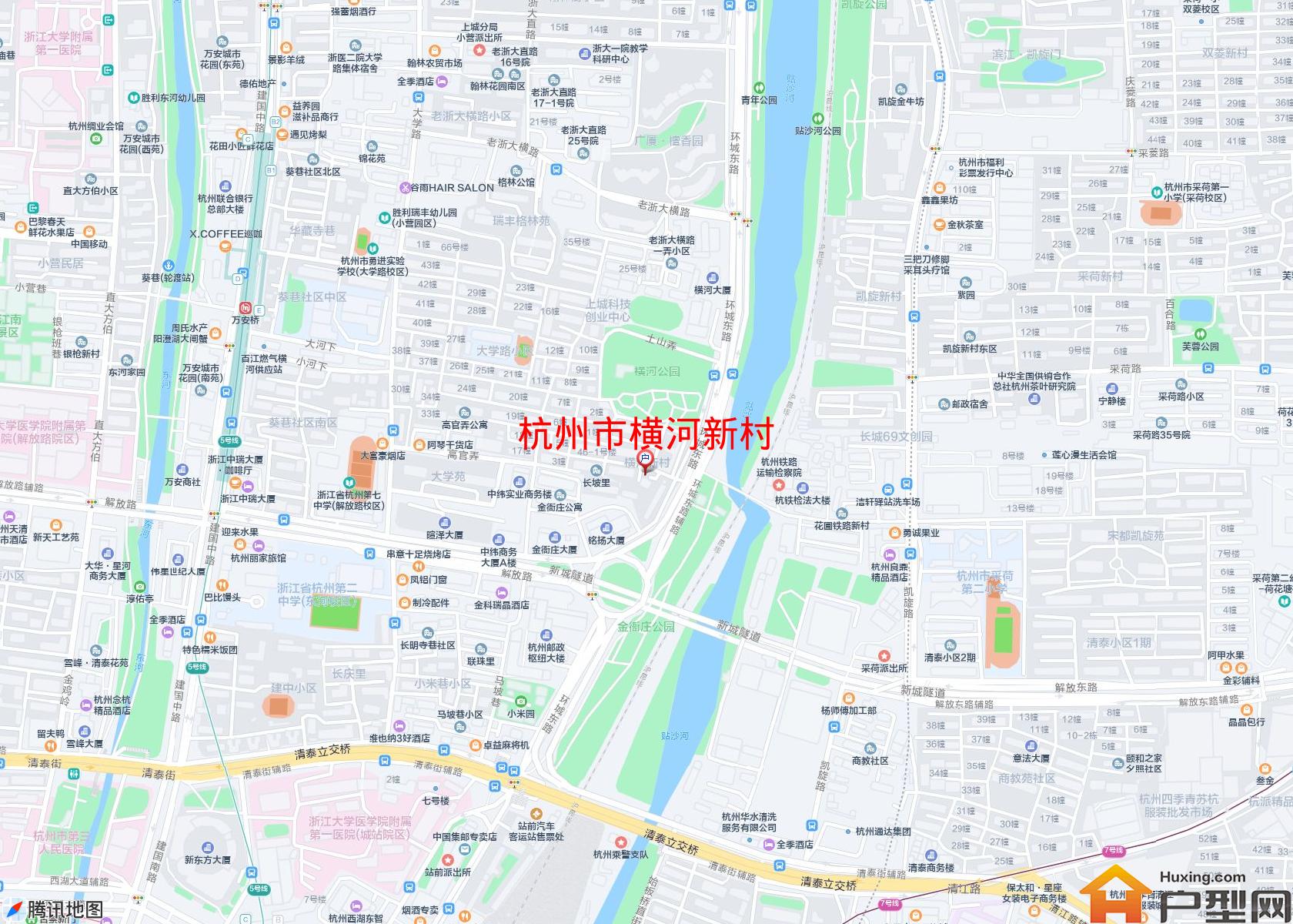 横河新村小区 - 户型网
