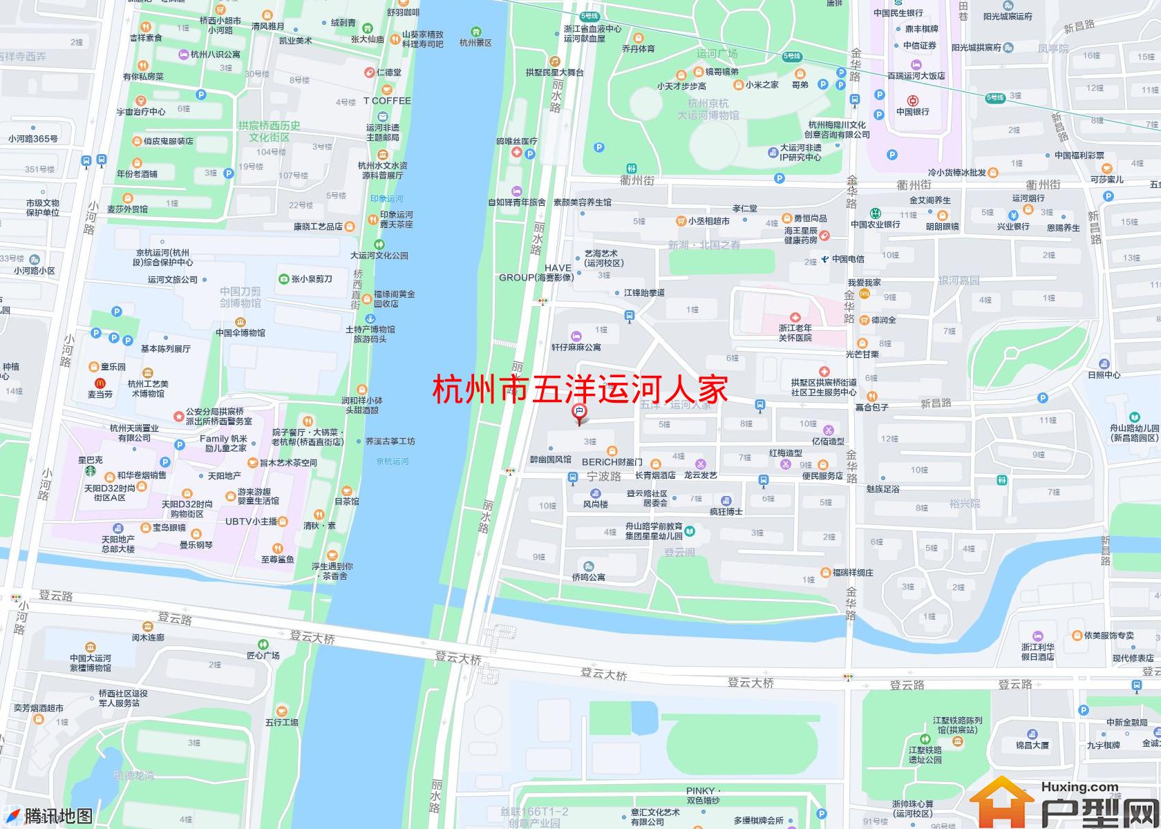 五洋运河人家小区 - 户型网
