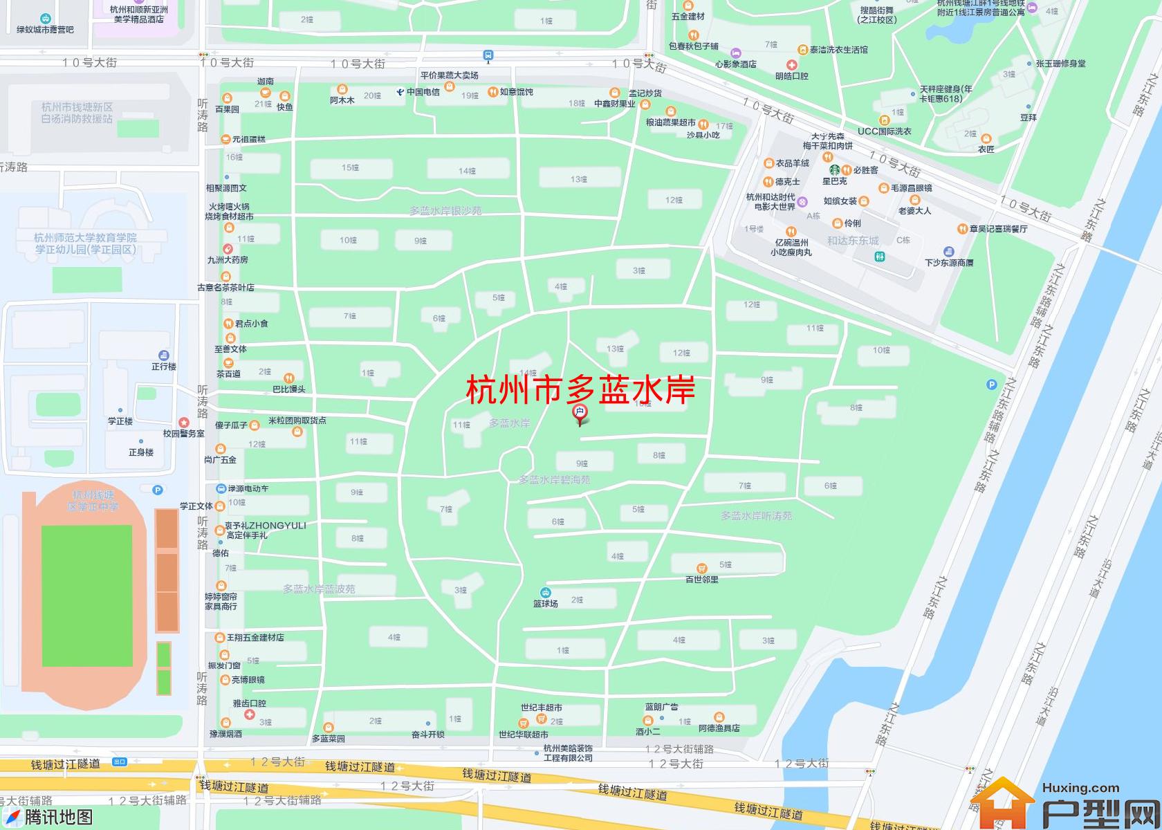 多蓝水岸小区 - 户型网