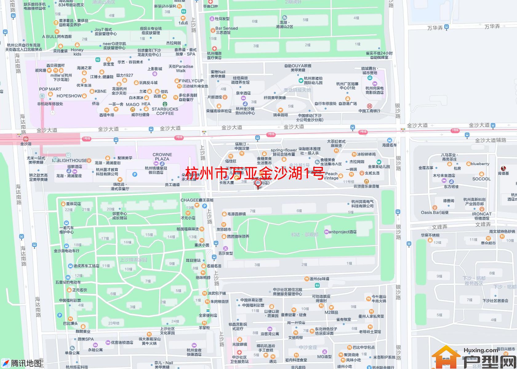 万亚金沙湖1号小区 - 户型网