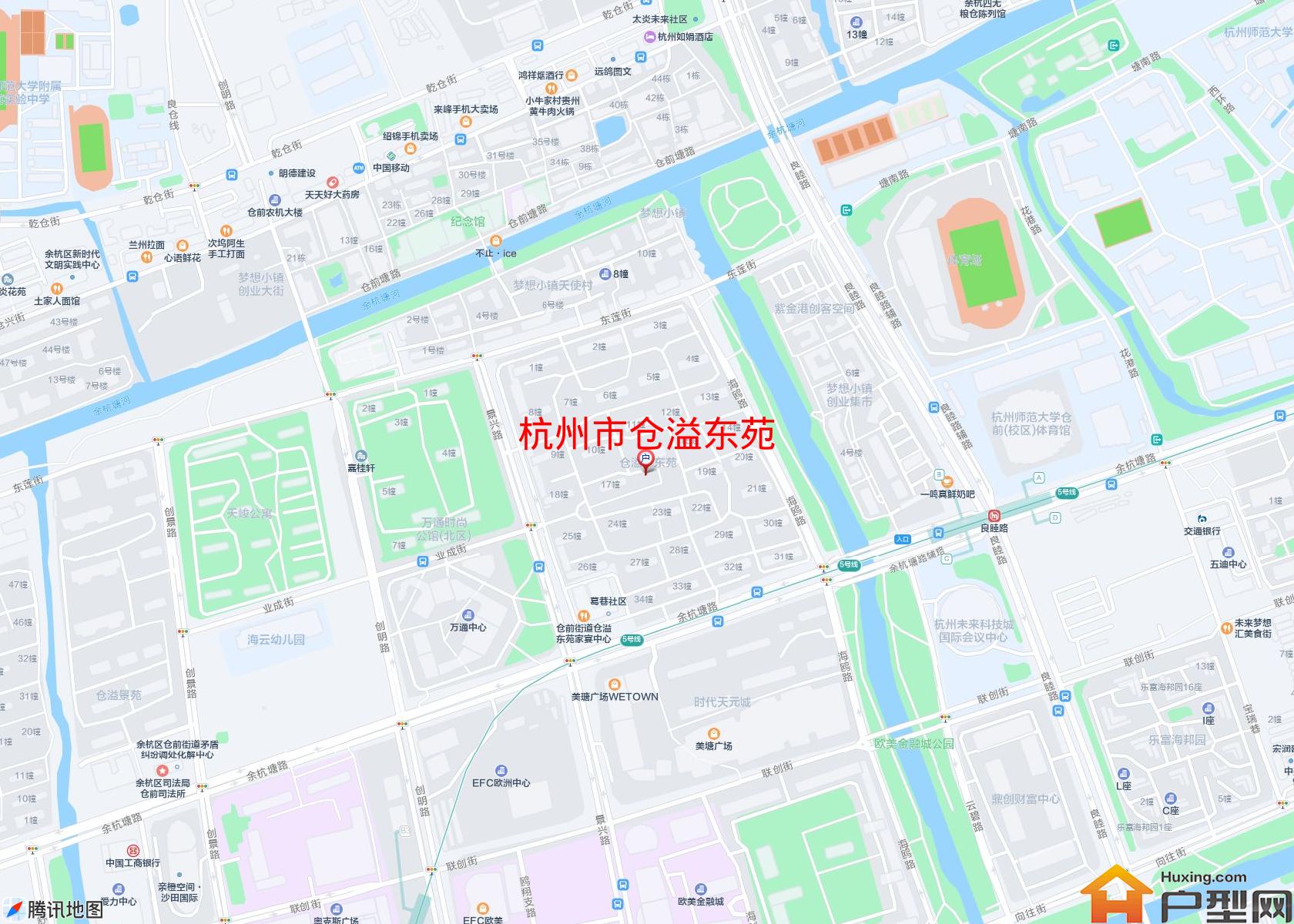 仓溢东苑小区 - 户型网