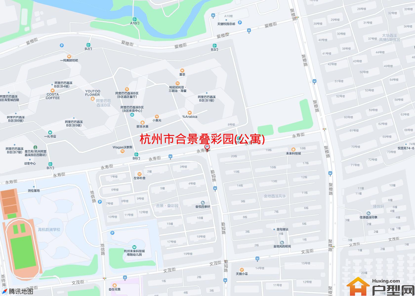 合景叠彩园(公寓)小区 - 户型网