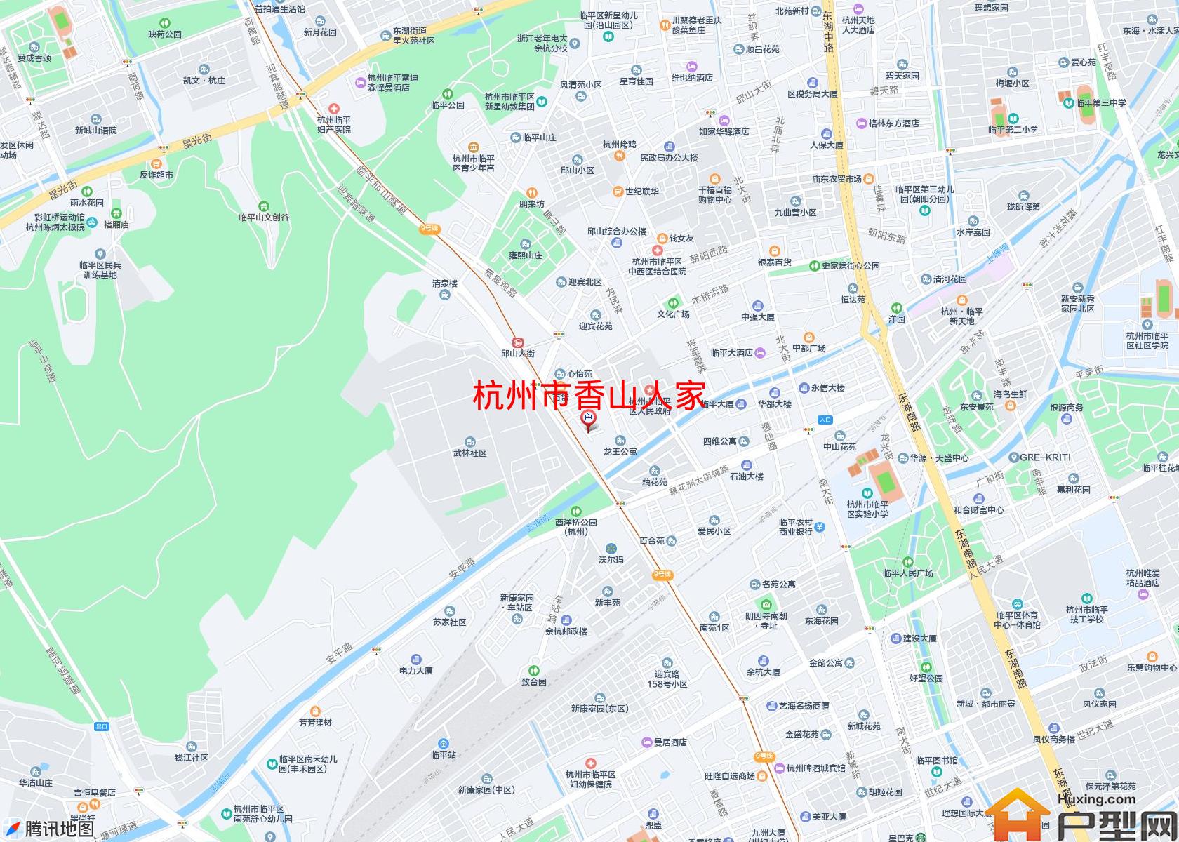 香山人家小区 - 户型网