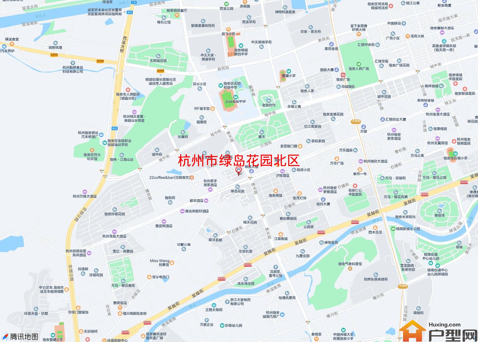 绿岛花园北区小区 - 户型网