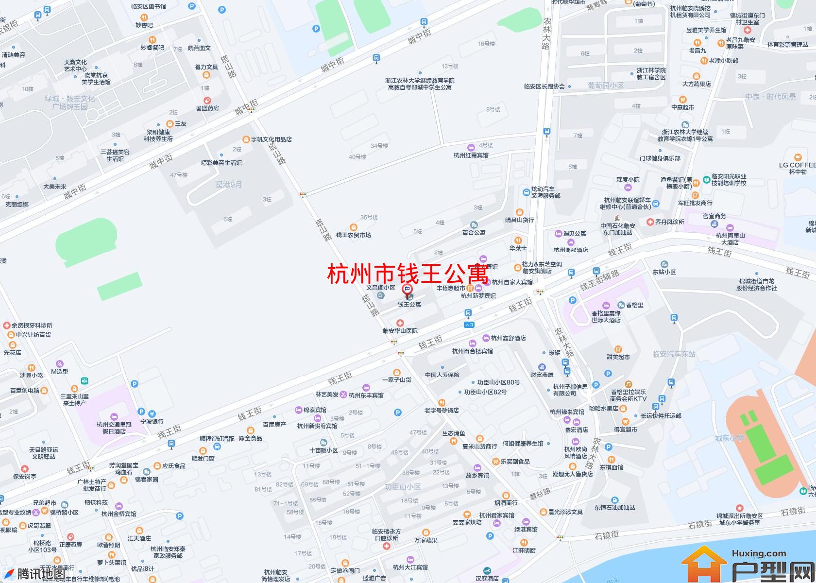 钱王公寓小区 - 户型网