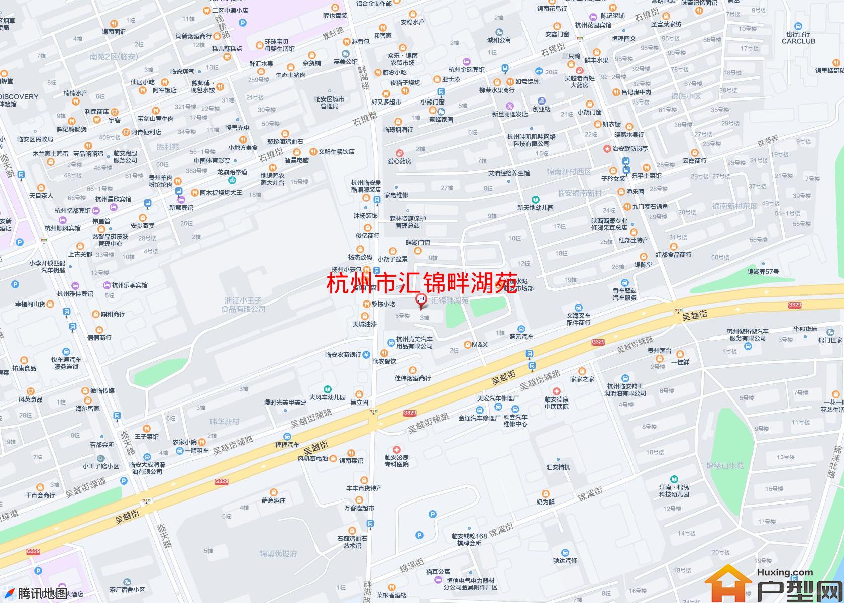 汇锦畔湖苑小区 - 户型网