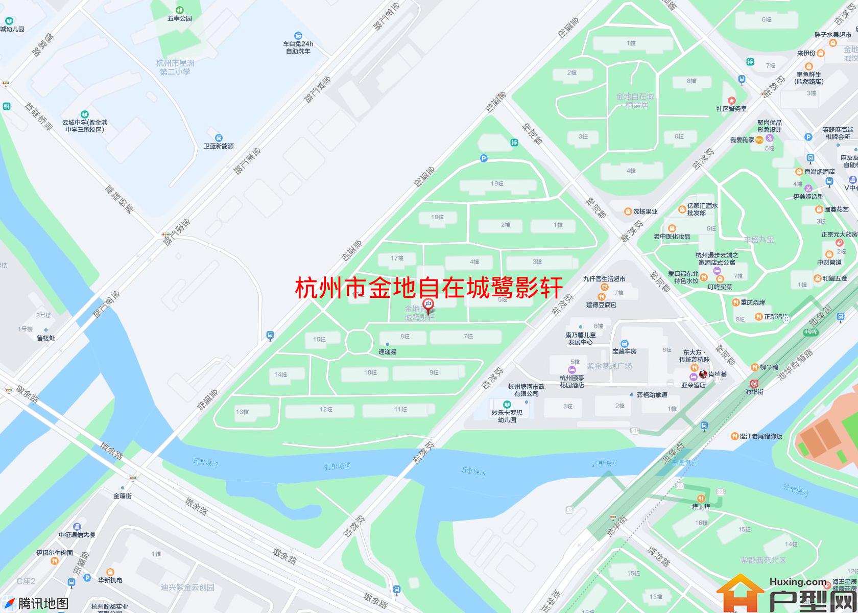 金地自在城鹭影轩小区 - 户型网
