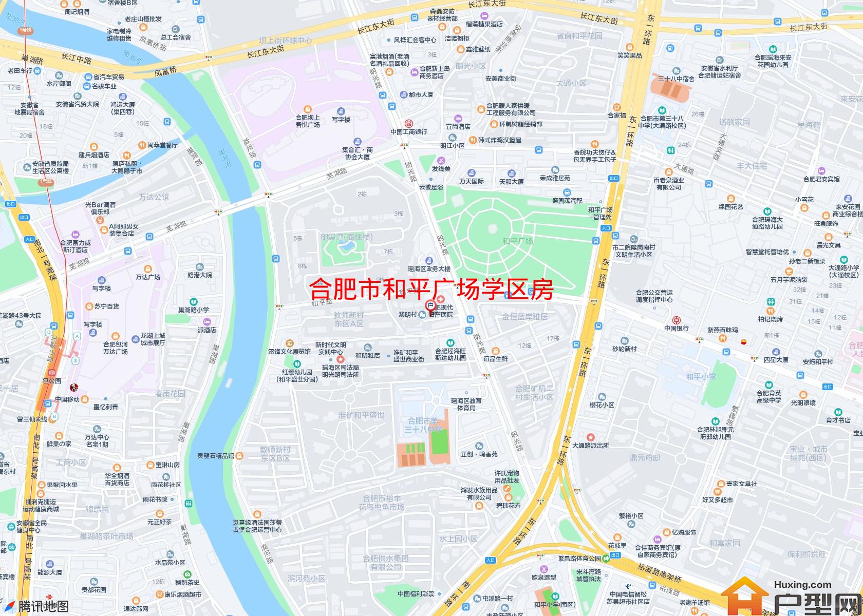 和平广场学区房小区 - 户型网