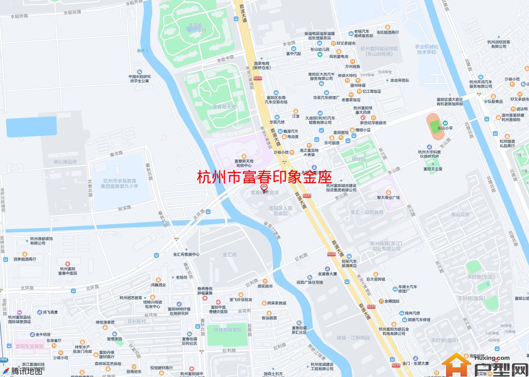 富春印象金座小区 - 户型网