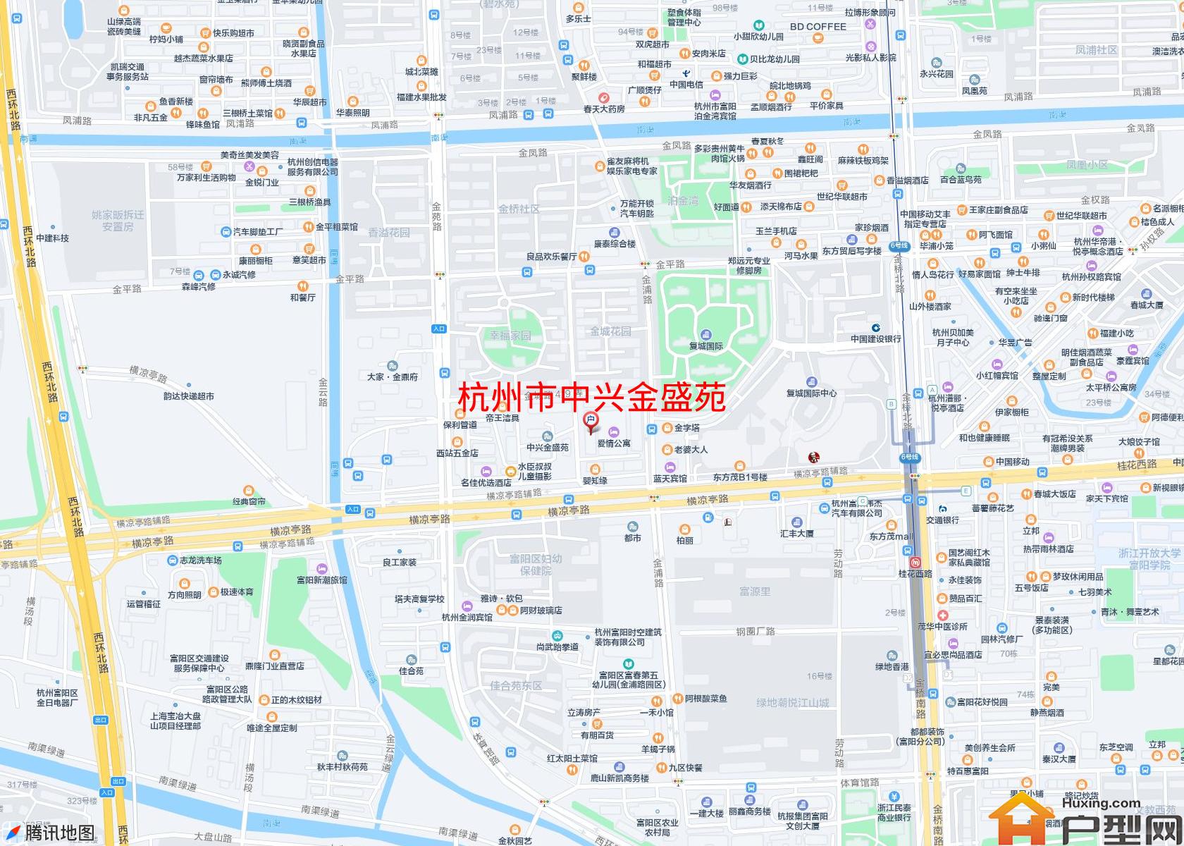 中兴金盛苑小区 - 户型网