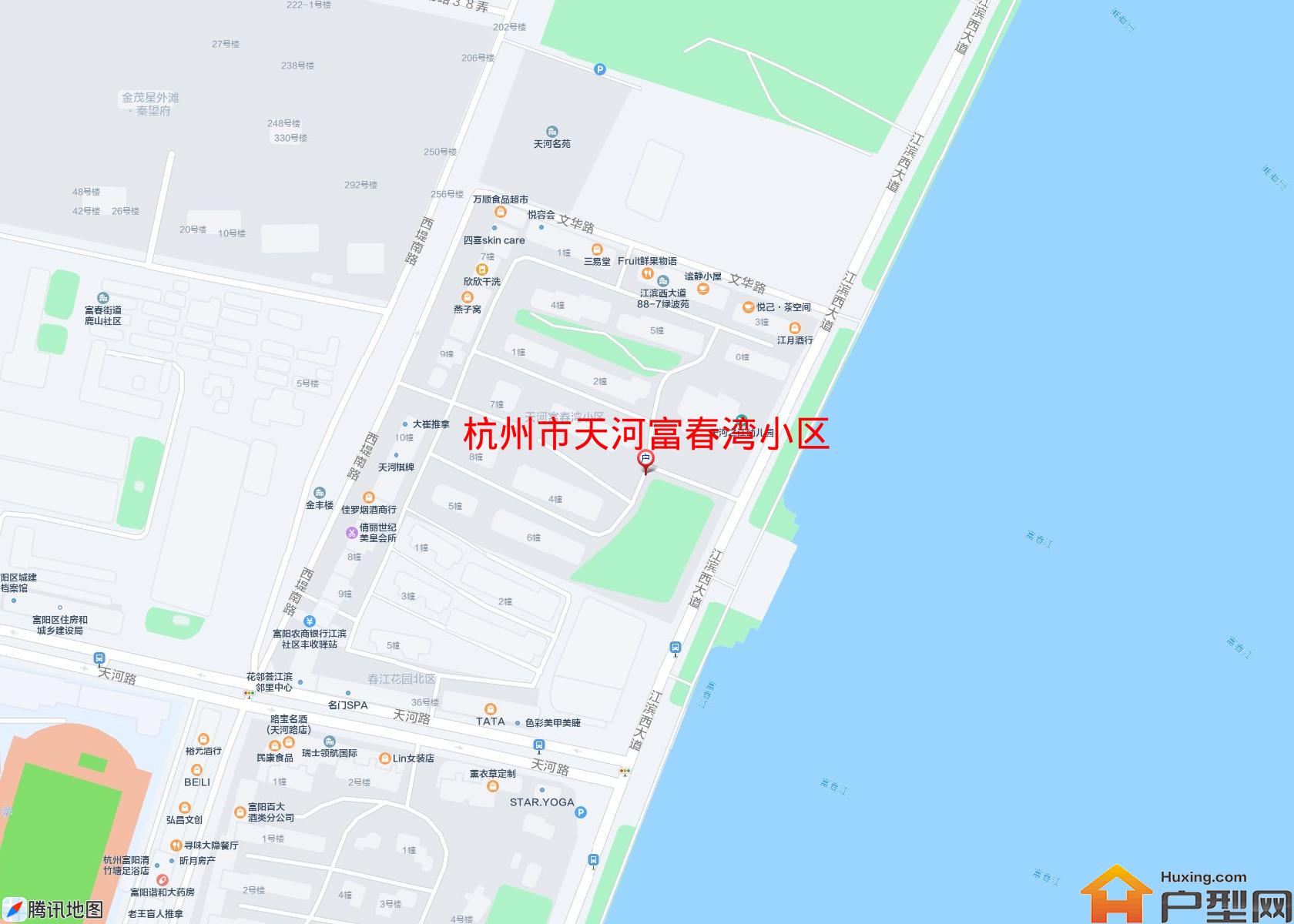 天河富春湾小区小区 - 户型网