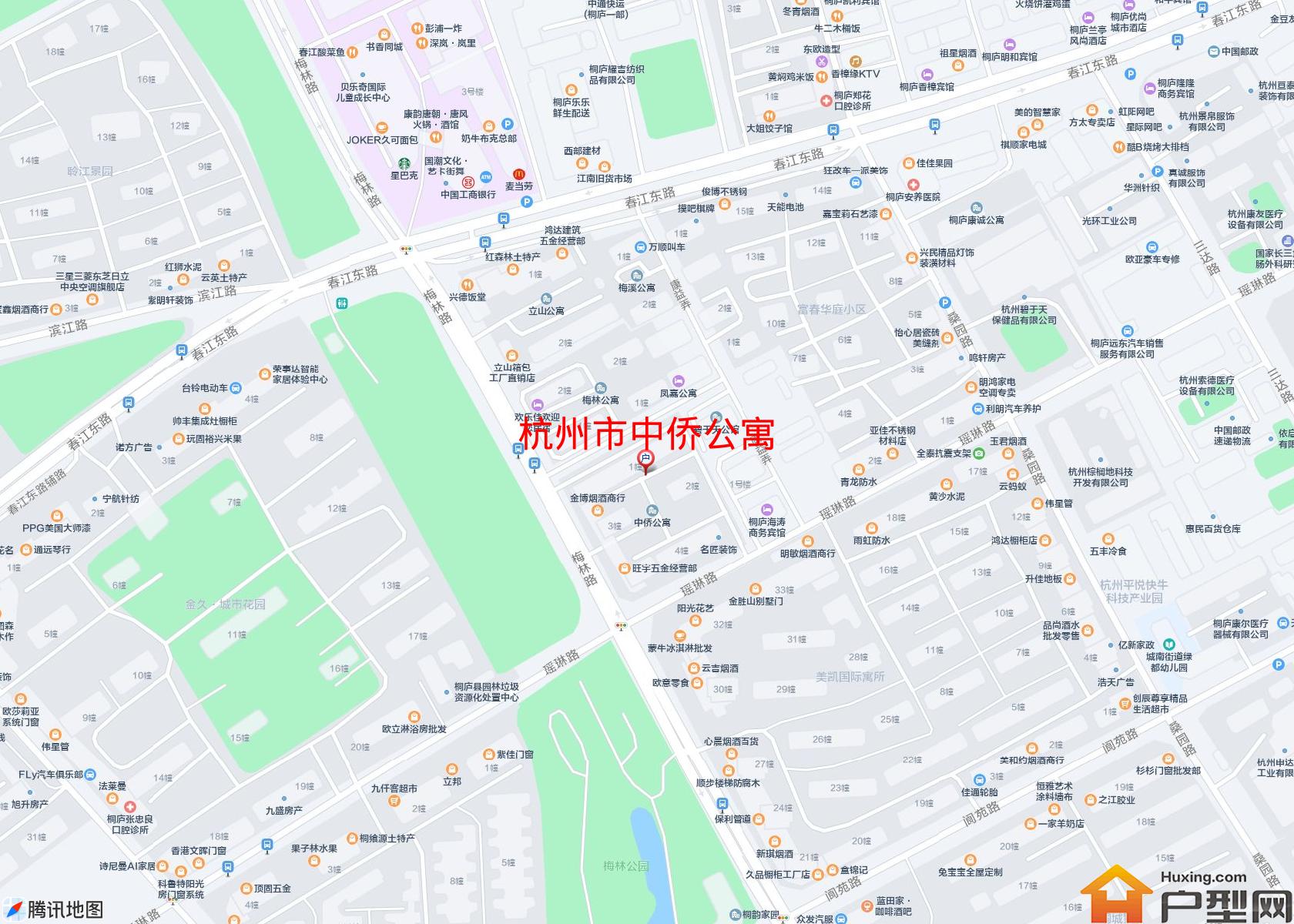 中侨公寓小区 - 户型网
