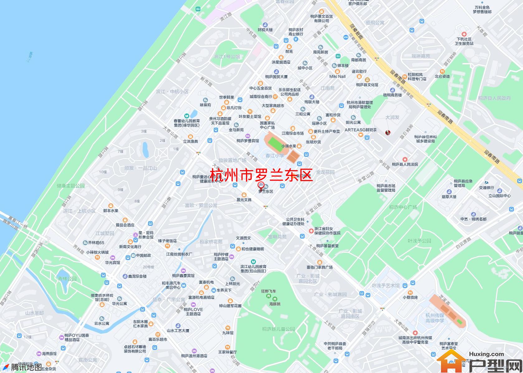 罗兰东区小区 - 户型网