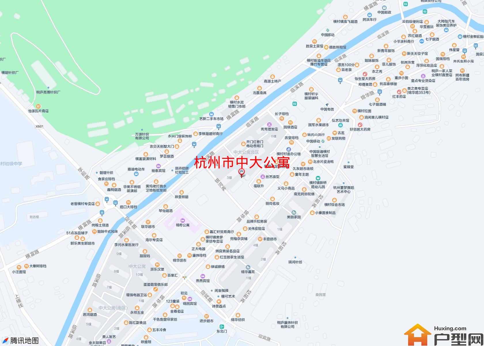 中大公寓小区 - 户型网