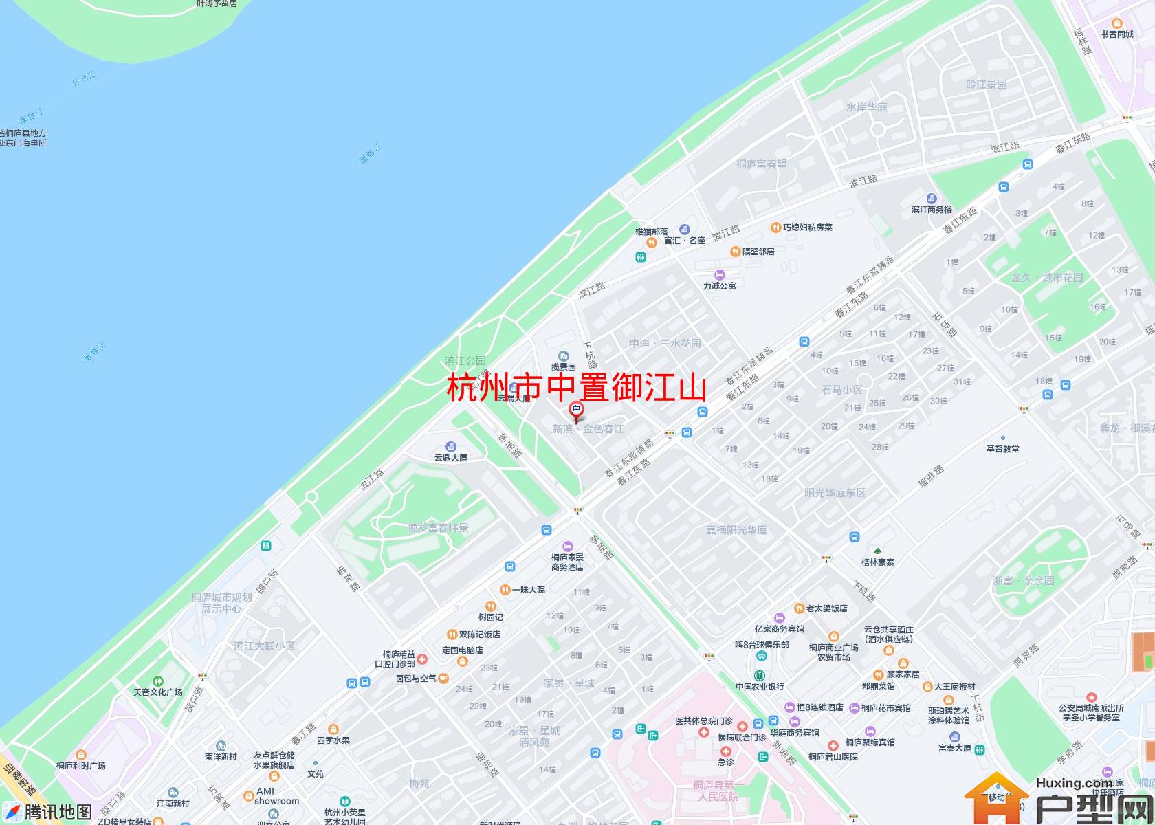 中置御江山小区 - 户型网