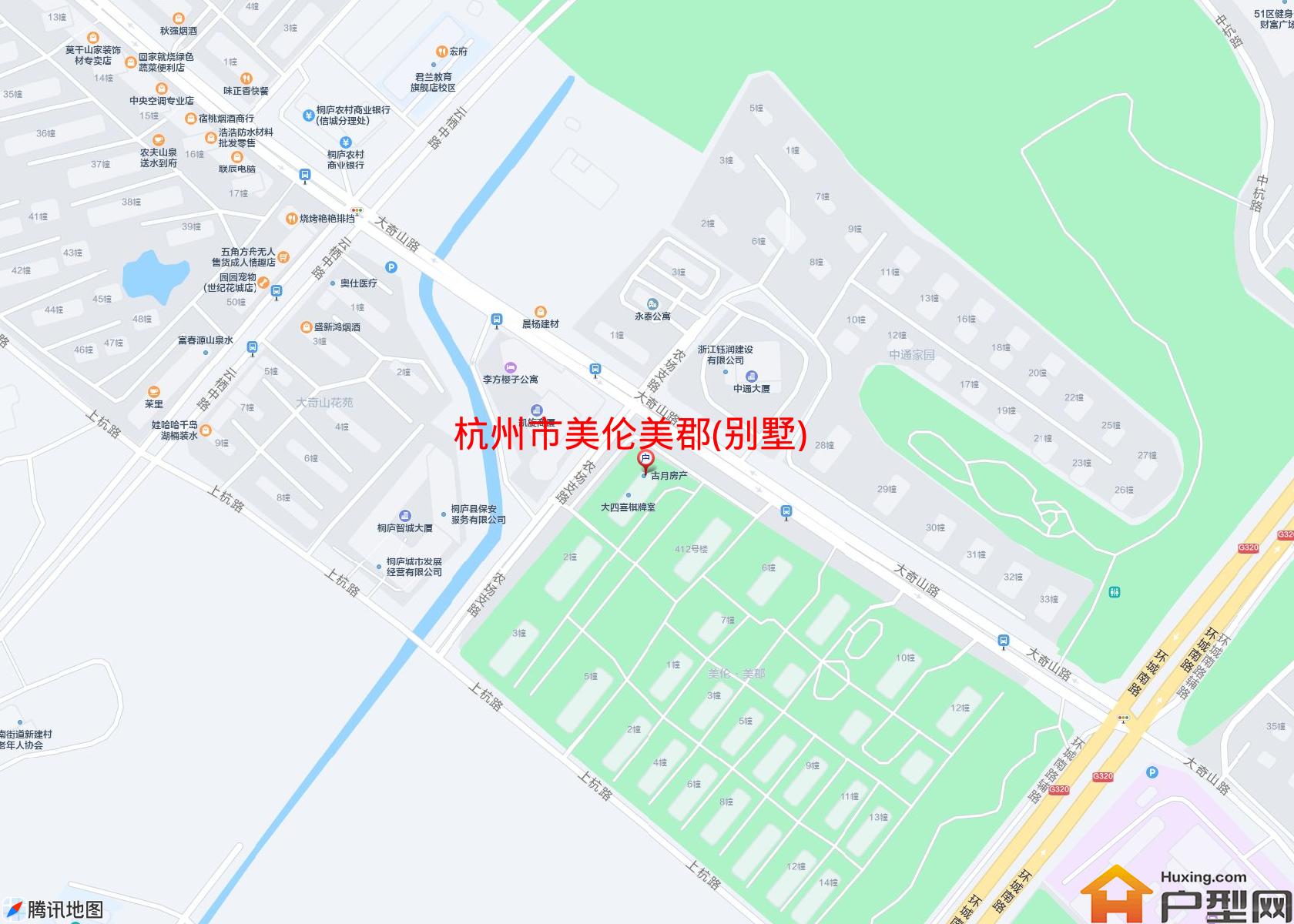 美伦美郡(别墅)小区 - 户型网