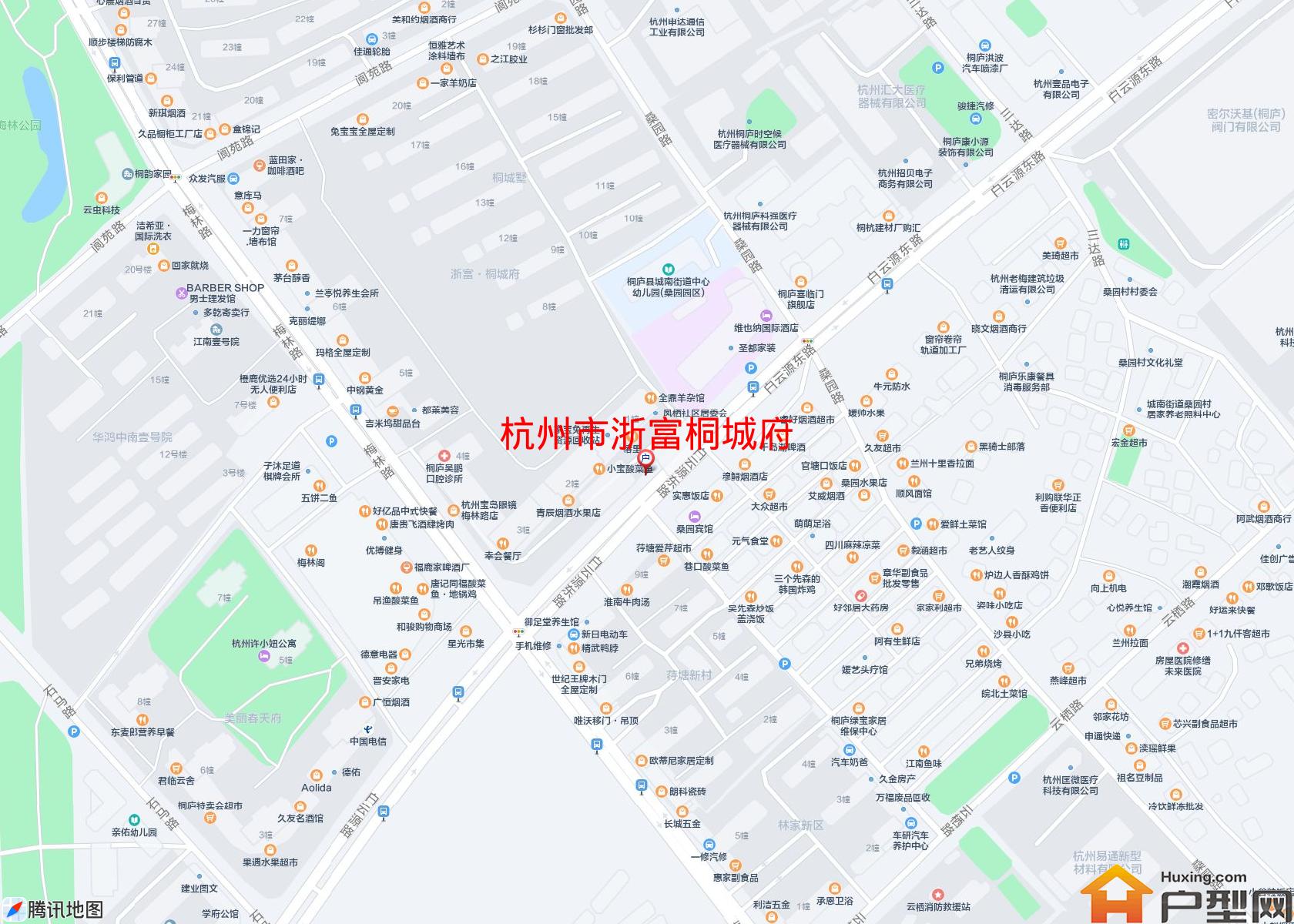 浙富桐城府小区 - 户型网