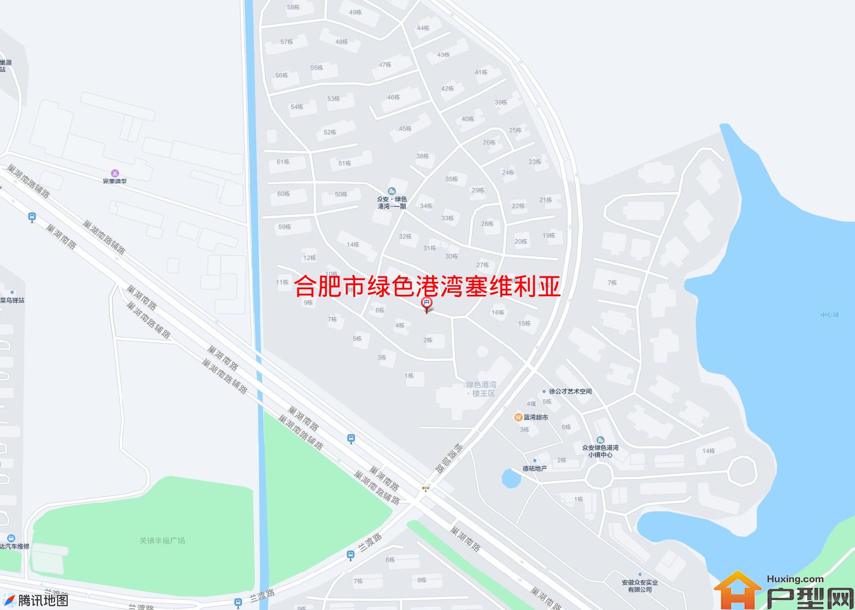 绿色港湾塞维利亚小区 - 户型网