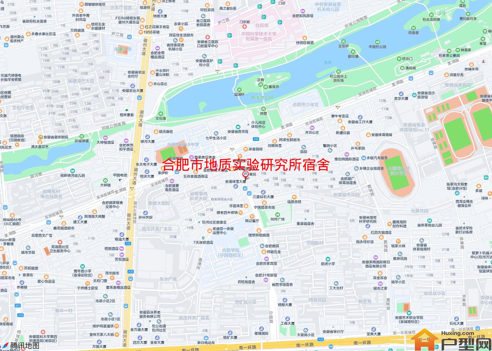地质实验研究所宿舍小区 - 户型网