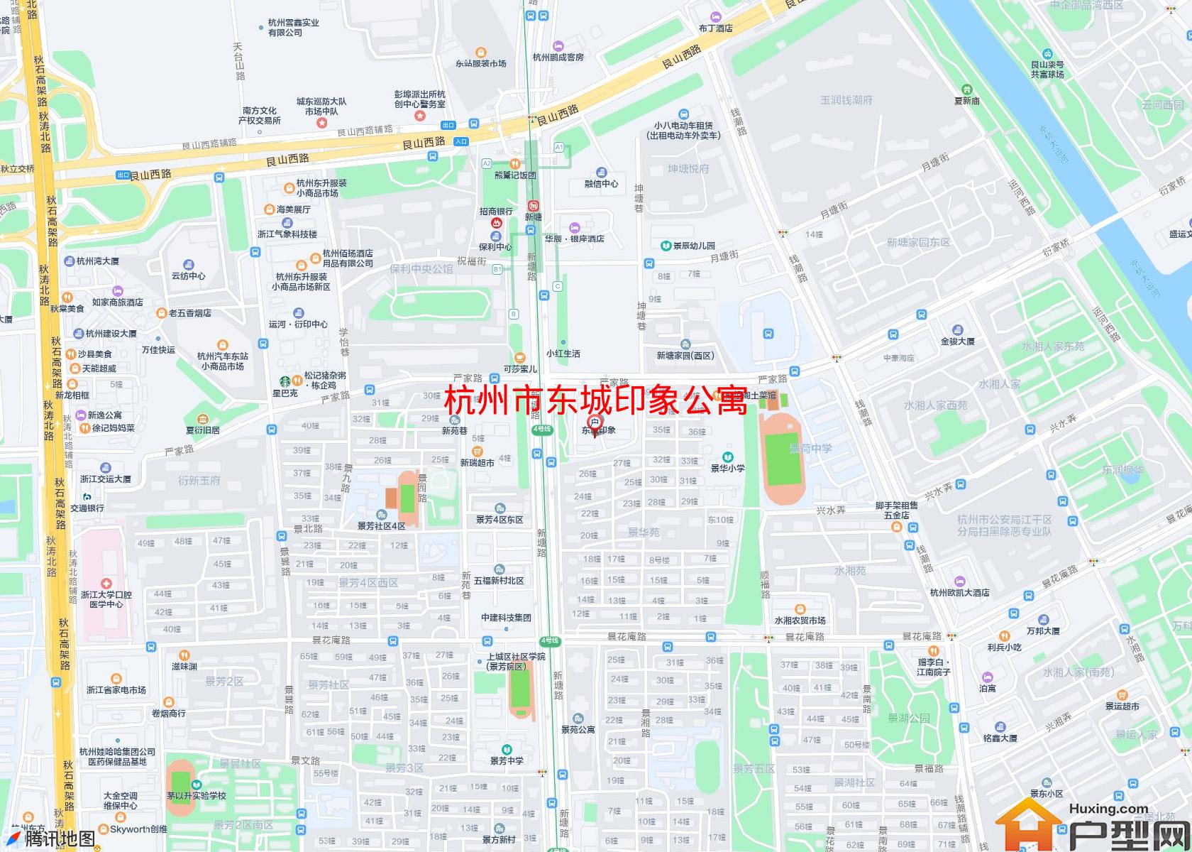 东城印象公寓小区 - 户型网