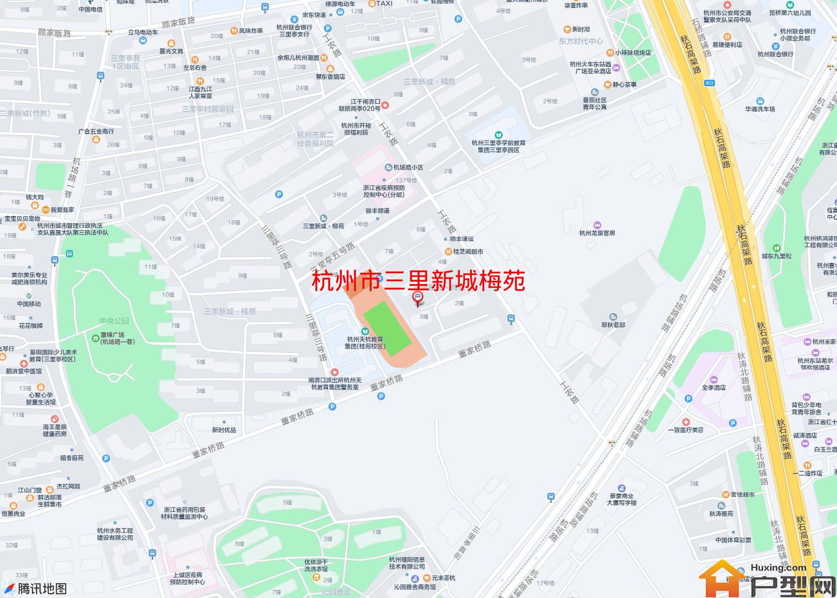 三里新城梅苑小区 - 户型网