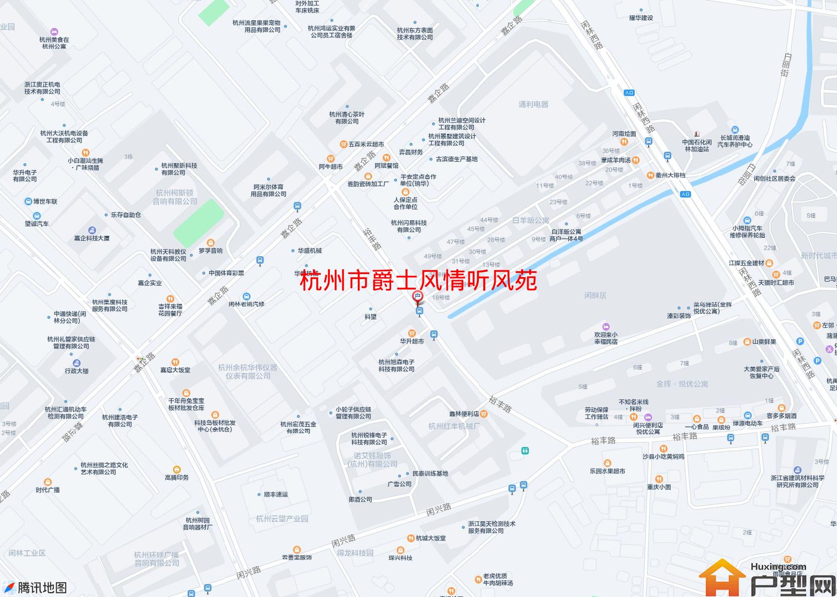 爵士风情听风苑小区 - 户型网