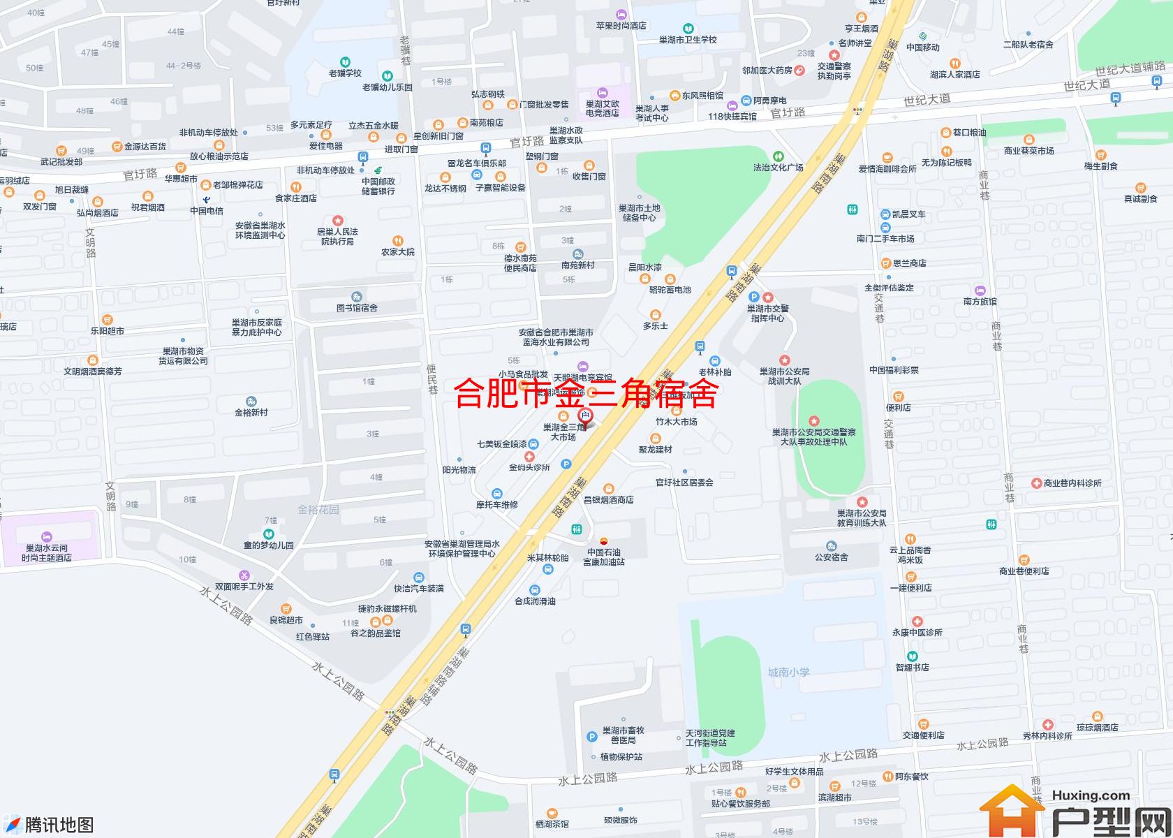 金三角宿舍小区 - 户型网