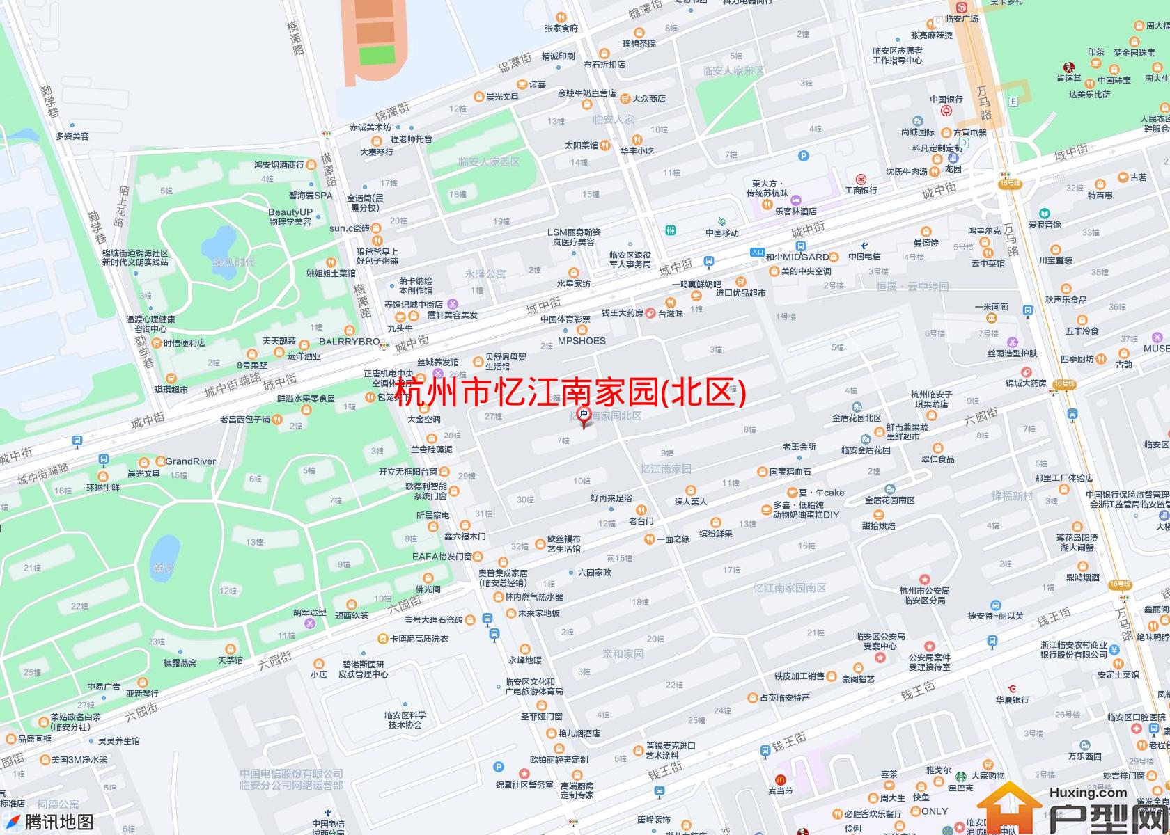 忆江南家园(北区)小区 - 户型网