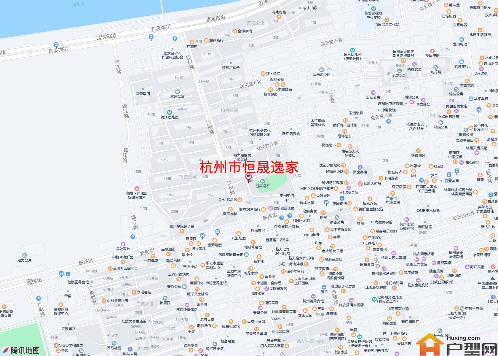 恒晟逸家小区 - 户型网
