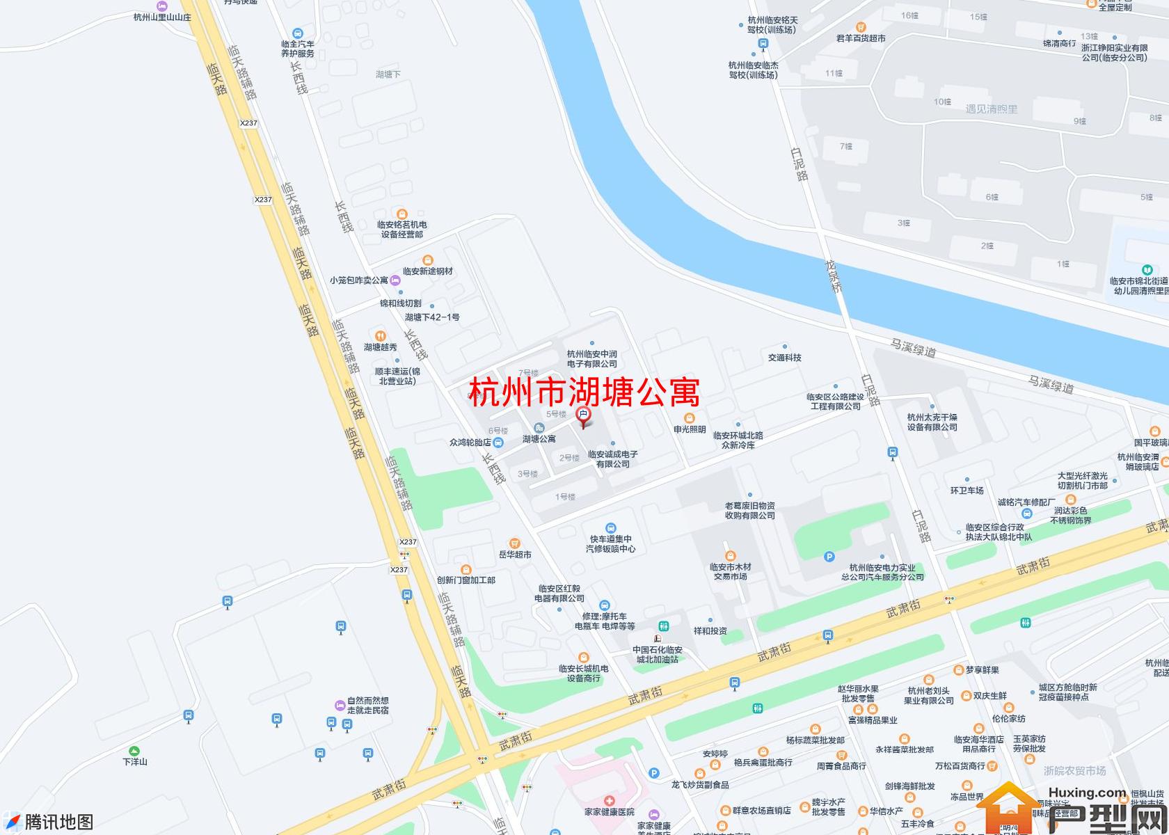 湖塘公寓小区 - 户型网