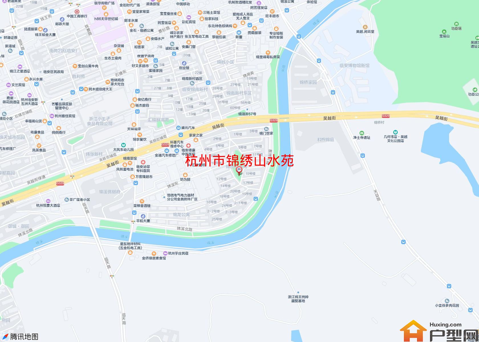 锦绣山水苑小区 - 户型网