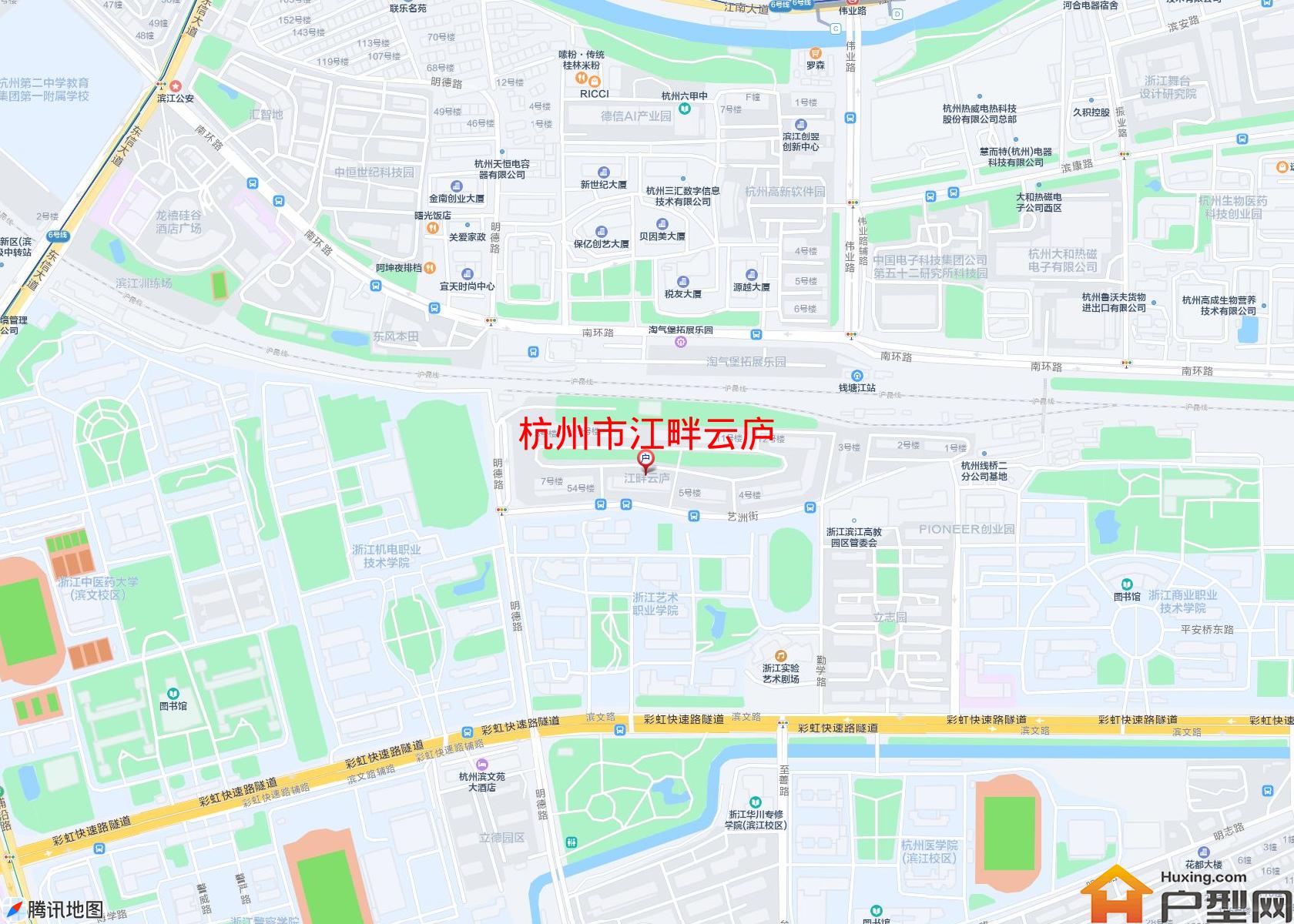 江畔云庐小区 - 户型网