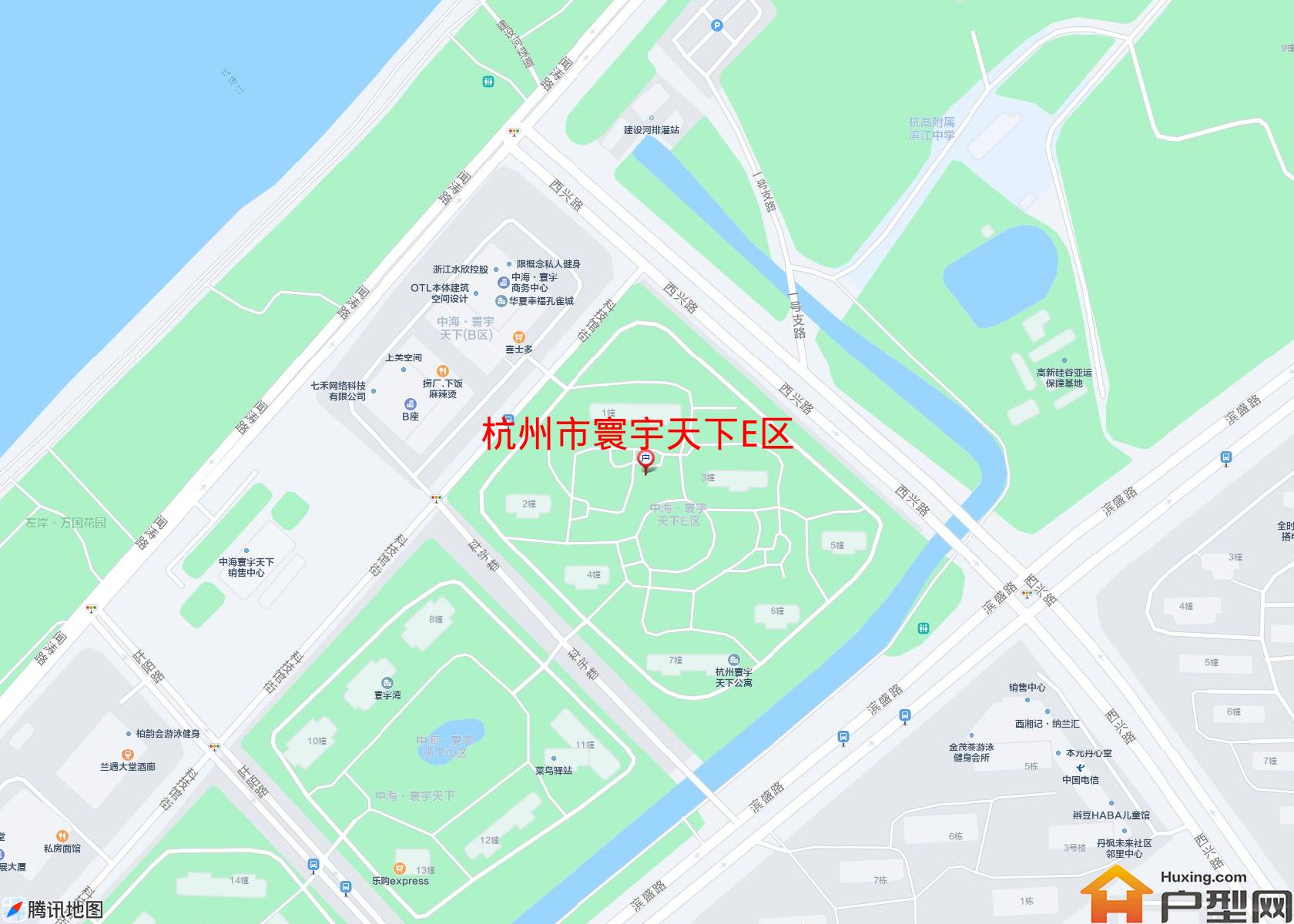 寰宇天下E区小区 - 户型网