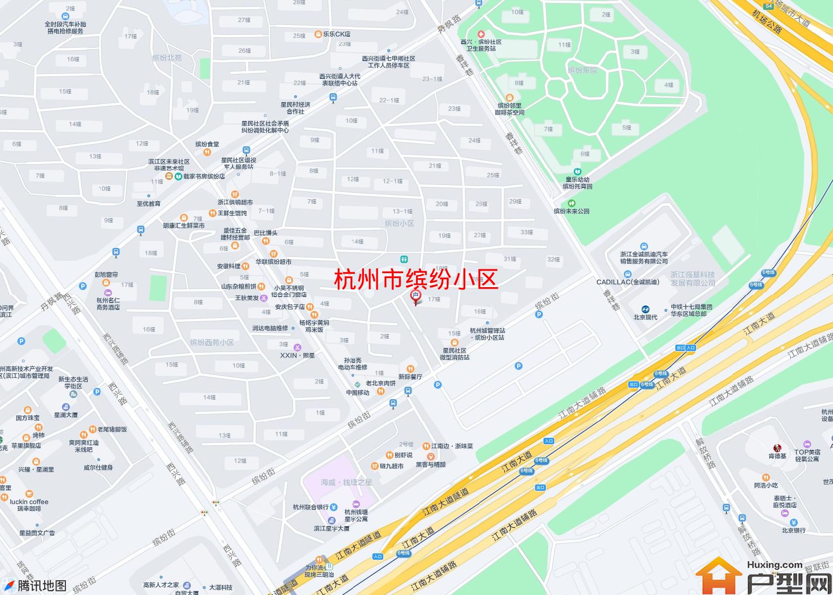 缤纷小区小区 - 户型网