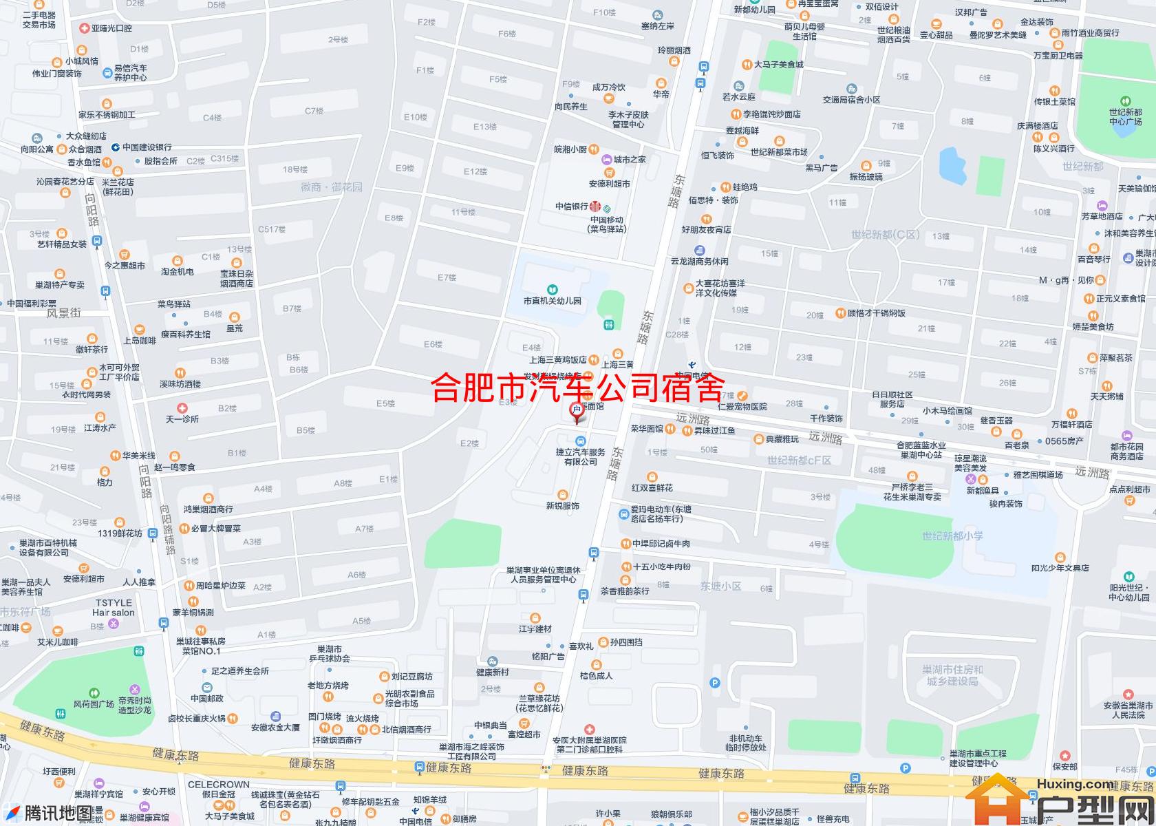 汽车公司宿舍小区 - 户型网