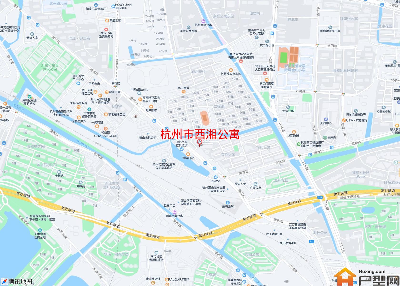 西湘公寓小区 - 户型网