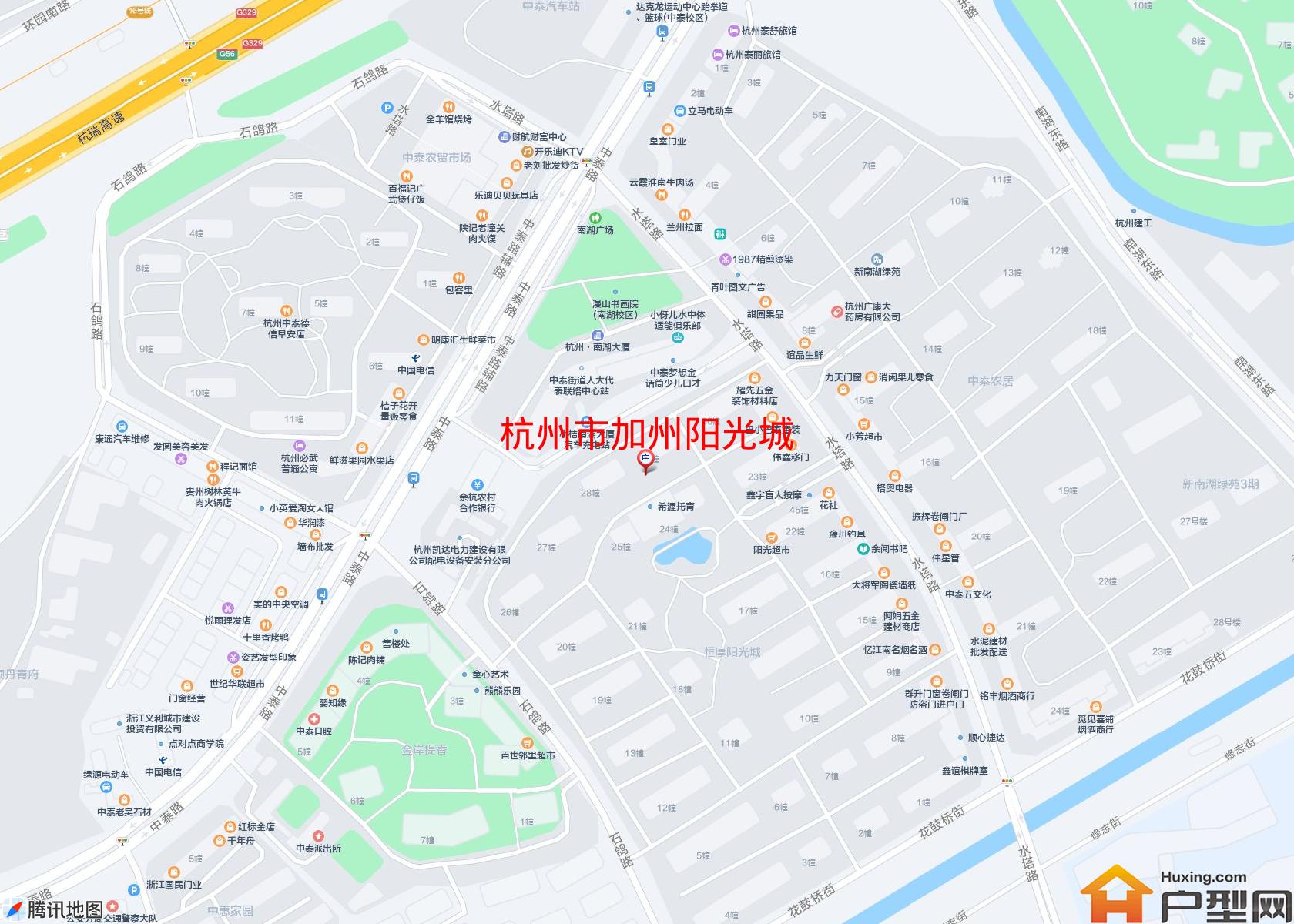 加州阳光城小区 - 户型网