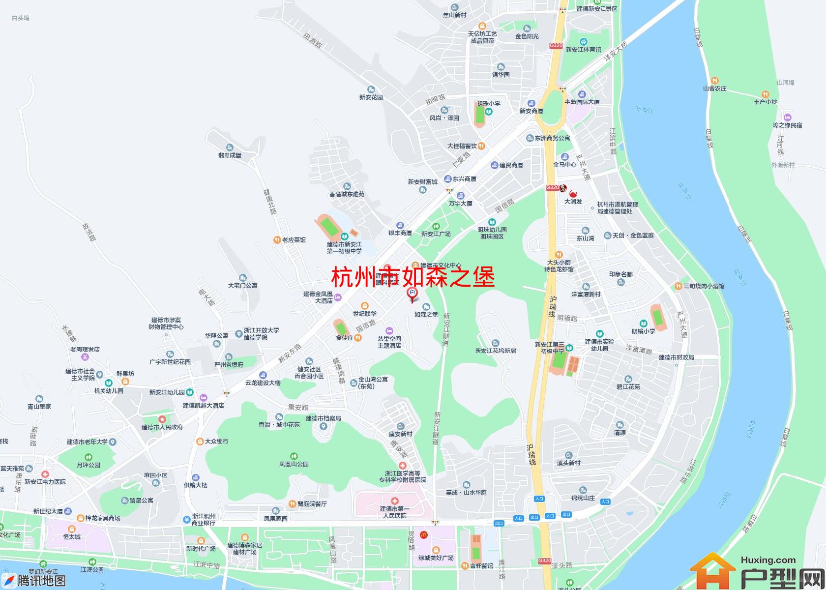 如森之堡小区 - 户型网