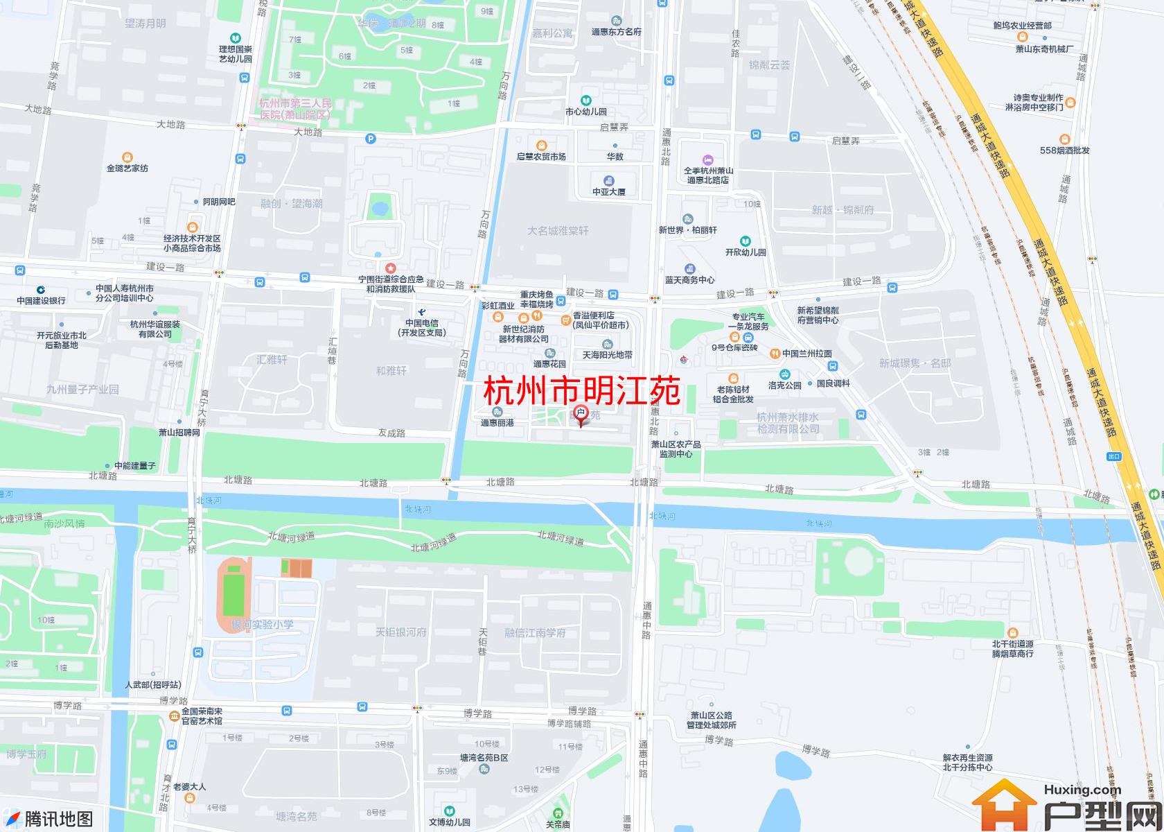 明江苑小区 - 户型网