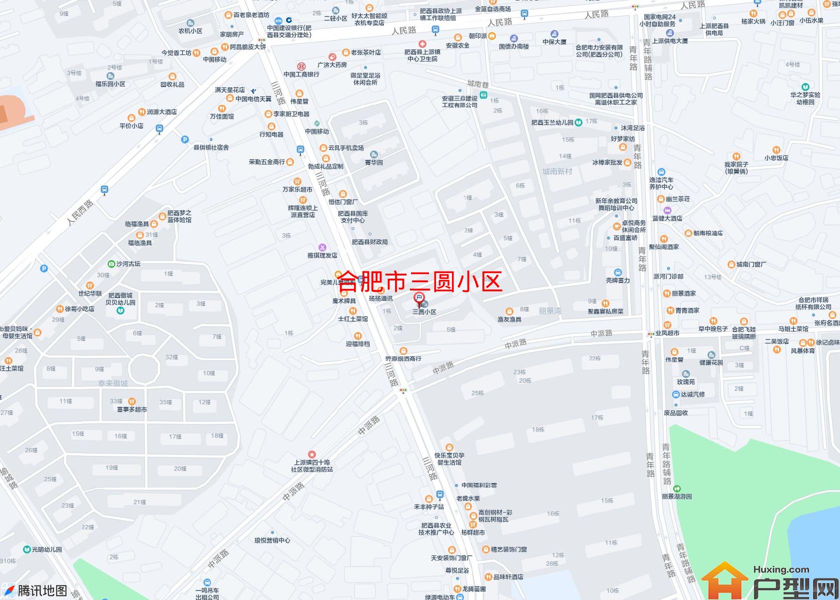 三圆小区小区 - 户型网